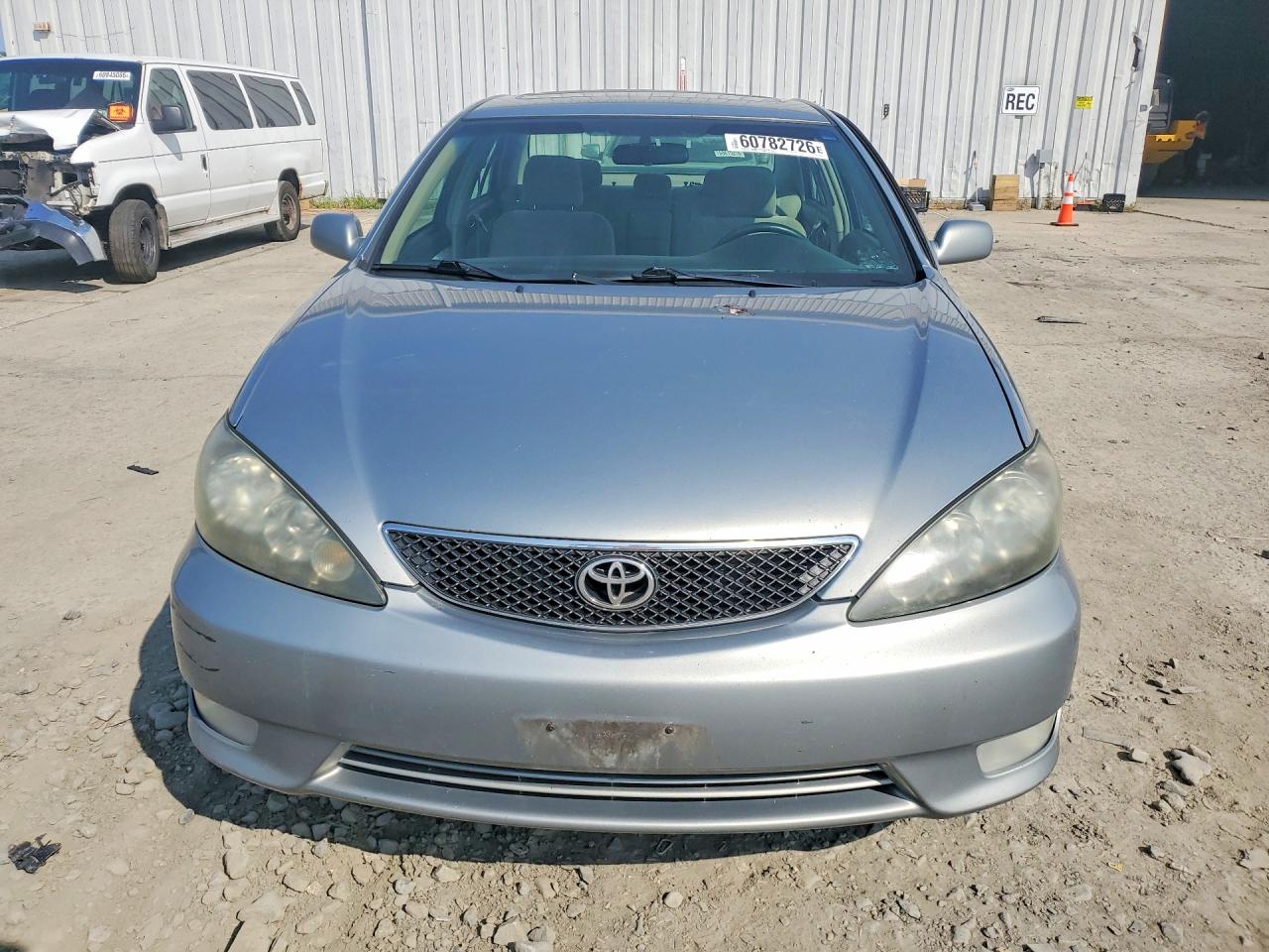 2005 Toyota Camry Se Silver vin: 4T1BE32K95U533549