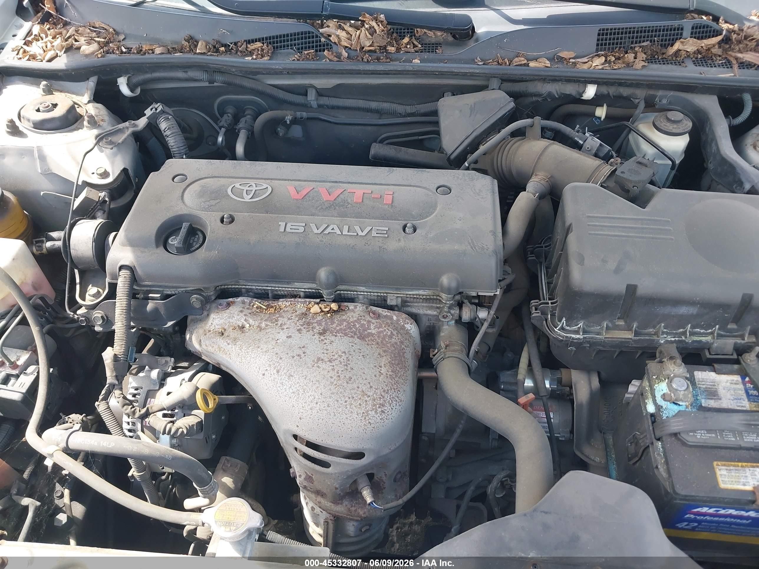 2005 Toyota Camry Le Silver vin: 4T1BE32K95U561979