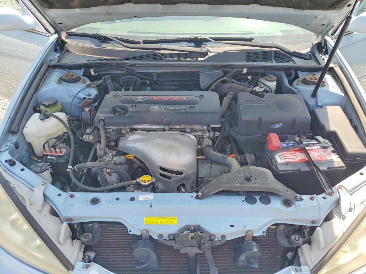 2005 Toyota Camry Le Blue vin: 4T1BE32K95U584243