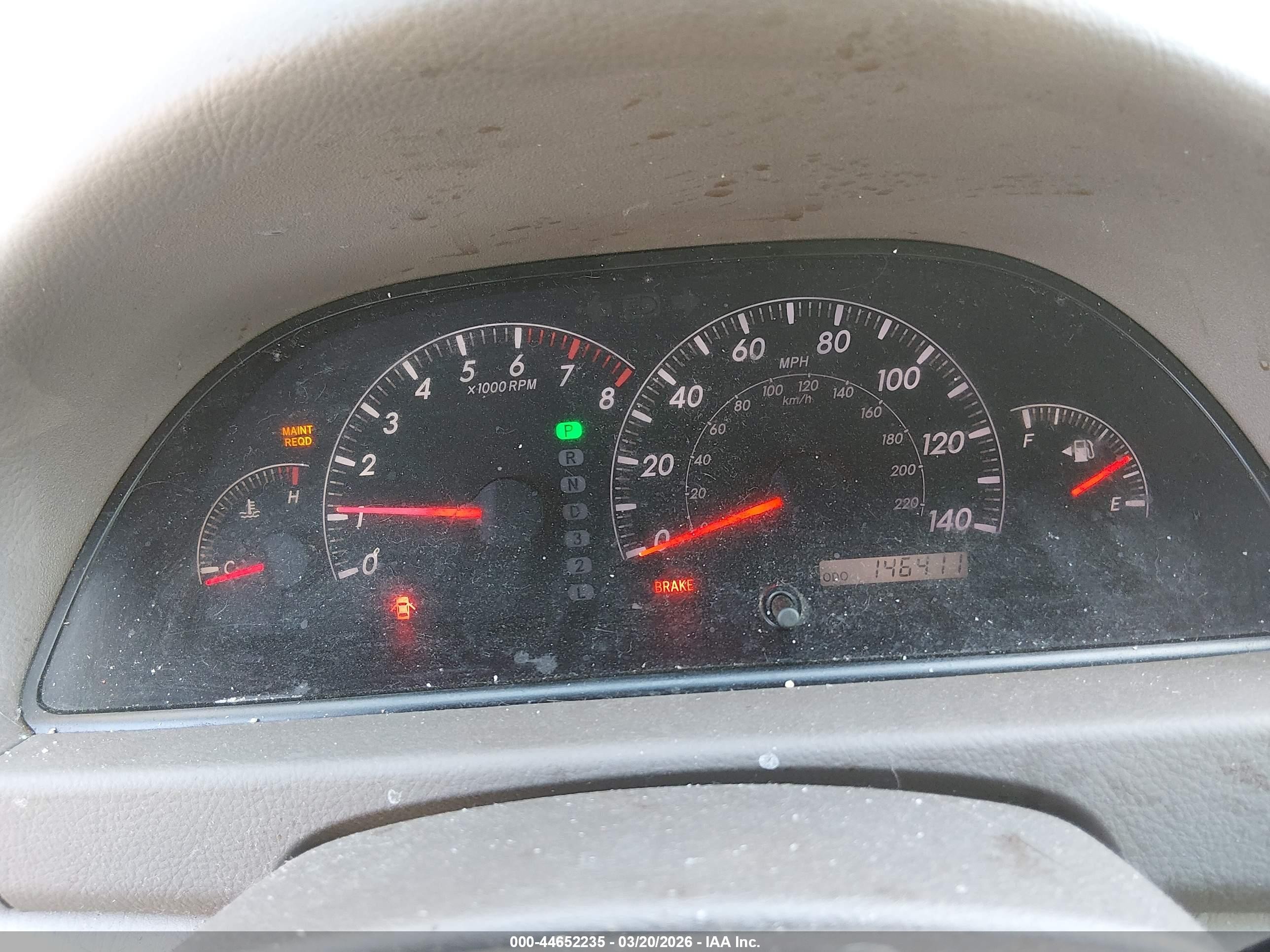 2005 Toyota Camry Le Beige vin: 4T1BE32K95U952582
