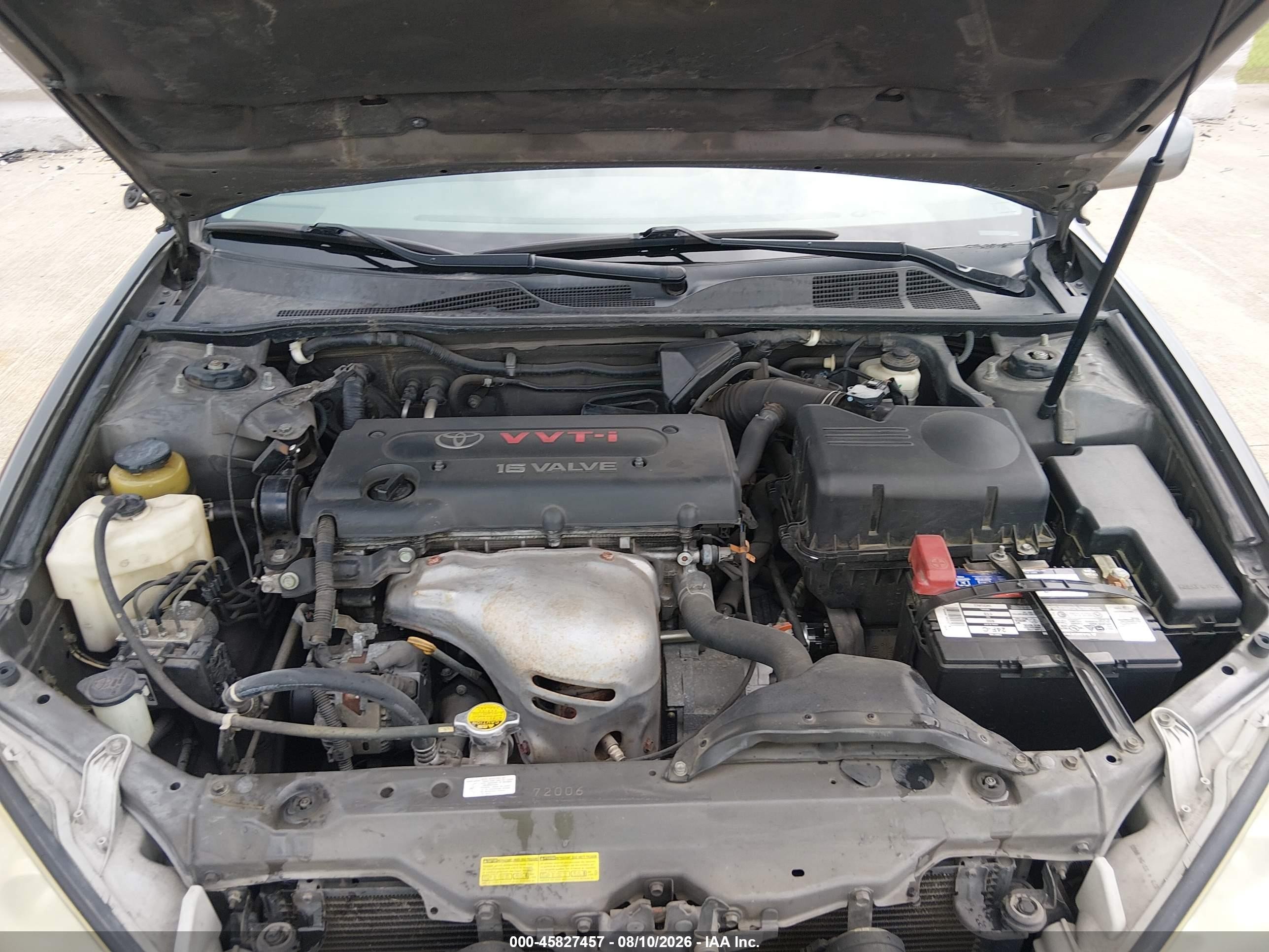 2005 Toyota Camry Le Gray vin: 4T1BE32K95U987932
