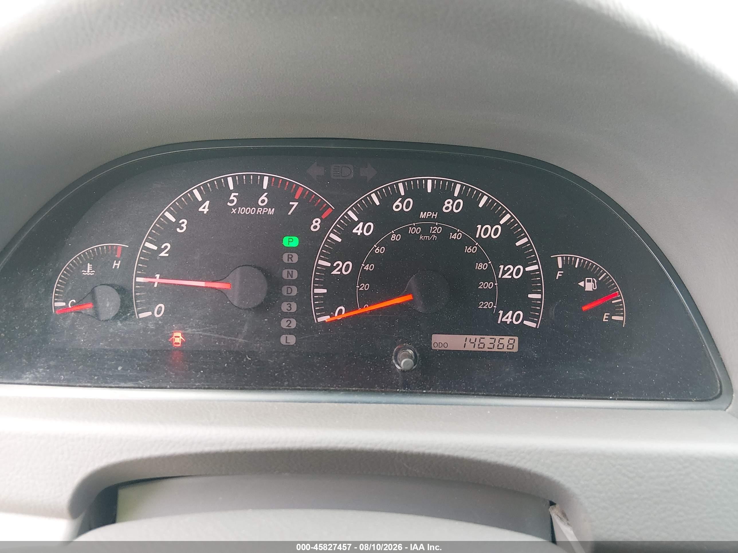 2005 Toyota Camry Le Gray vin: 4T1BE32K95U987932