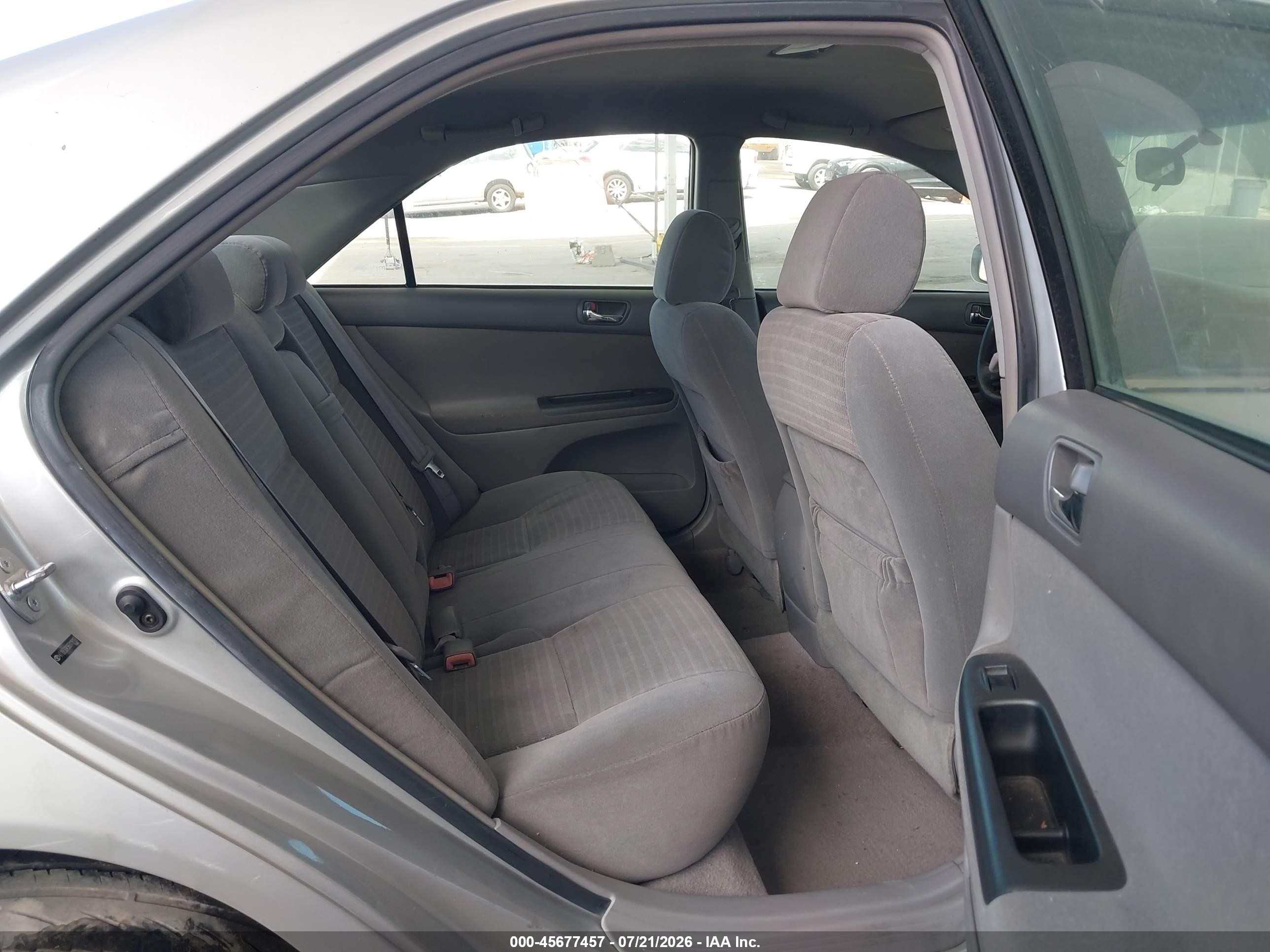 2006 Toyota Camry Le Silver vin: 4T1BE32K96U119107