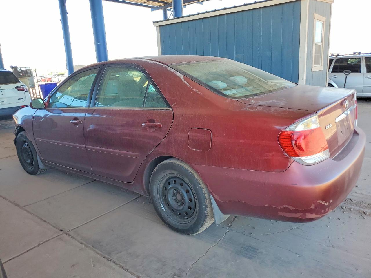 2006 Toyota Camry Le Red vin: 4T1BE32K96U127191
