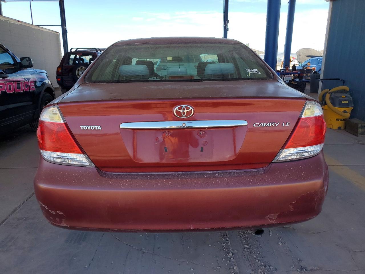 2006 Toyota Camry Le Red vin: 4T1BE32K96U127191