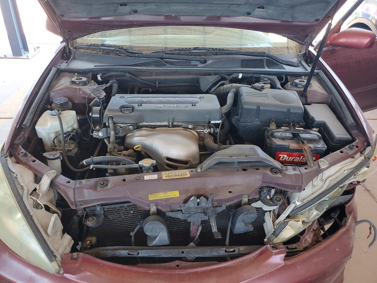 2006 Toyota Camry Le Red vin: 4T1BE32K96U127191