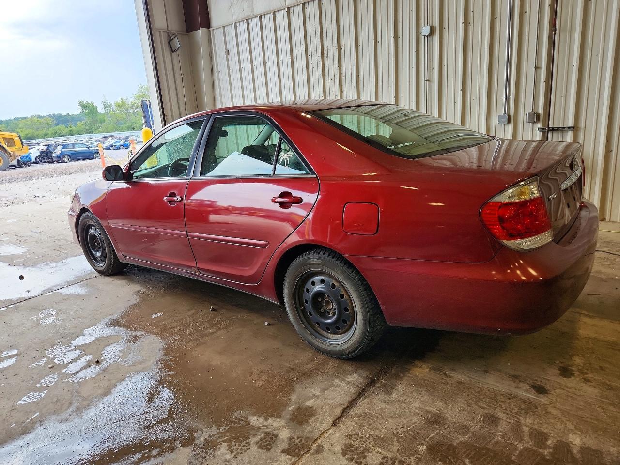 2006 Toyota Camry Le Темно-бордовый vin: 4T1BE32K96U156352