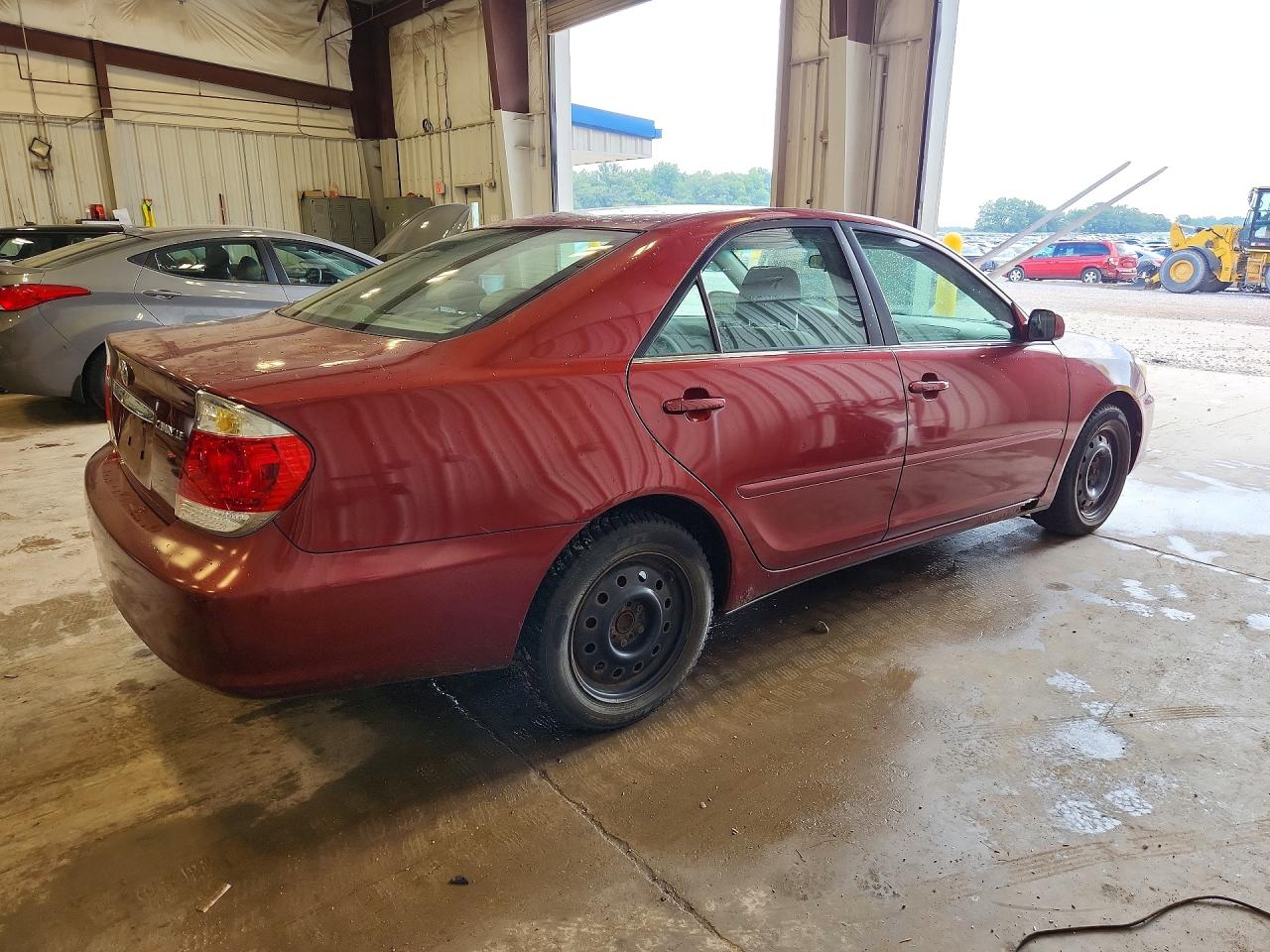 2006 Toyota Camry Le Темно-бордовый vin: 4T1BE32K96U156352