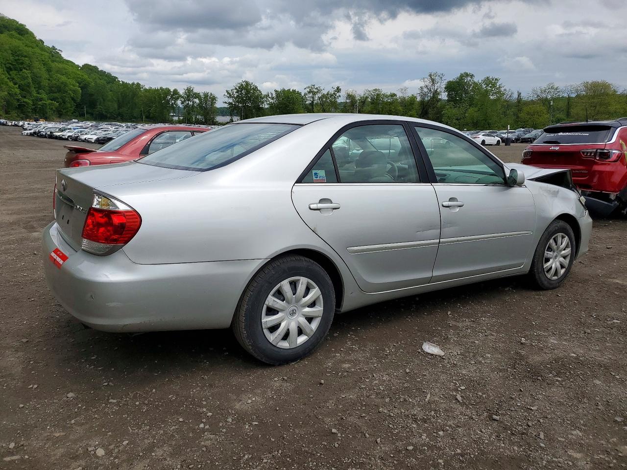 2006 Toyota Camry Le Silver vin: 4T1BE32K96U643518