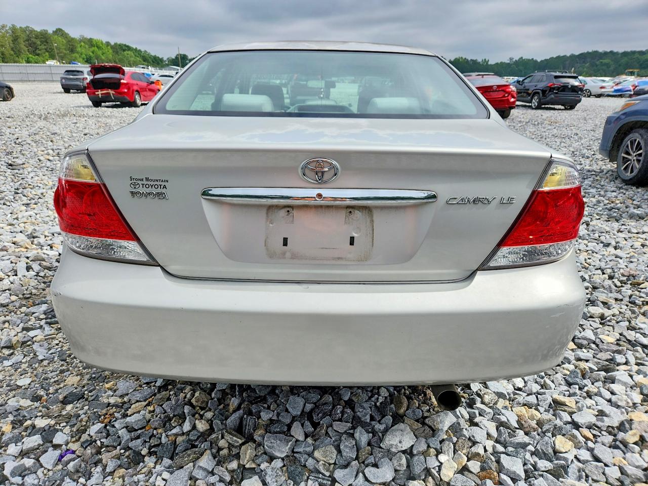 2006 Toyota Camry Le Silver vin: 4T1BE32K96U647181