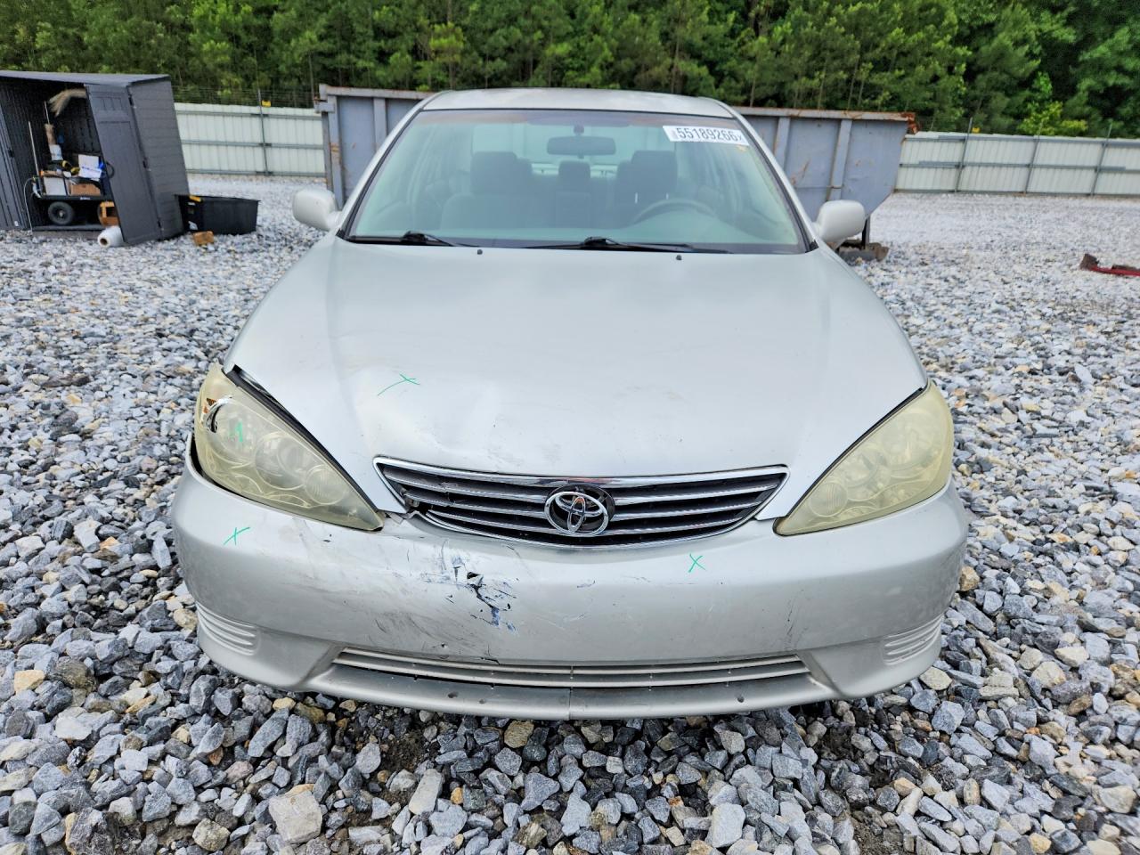 2006 Toyota Camry Le Silver vin: 4T1BE32K96U647181