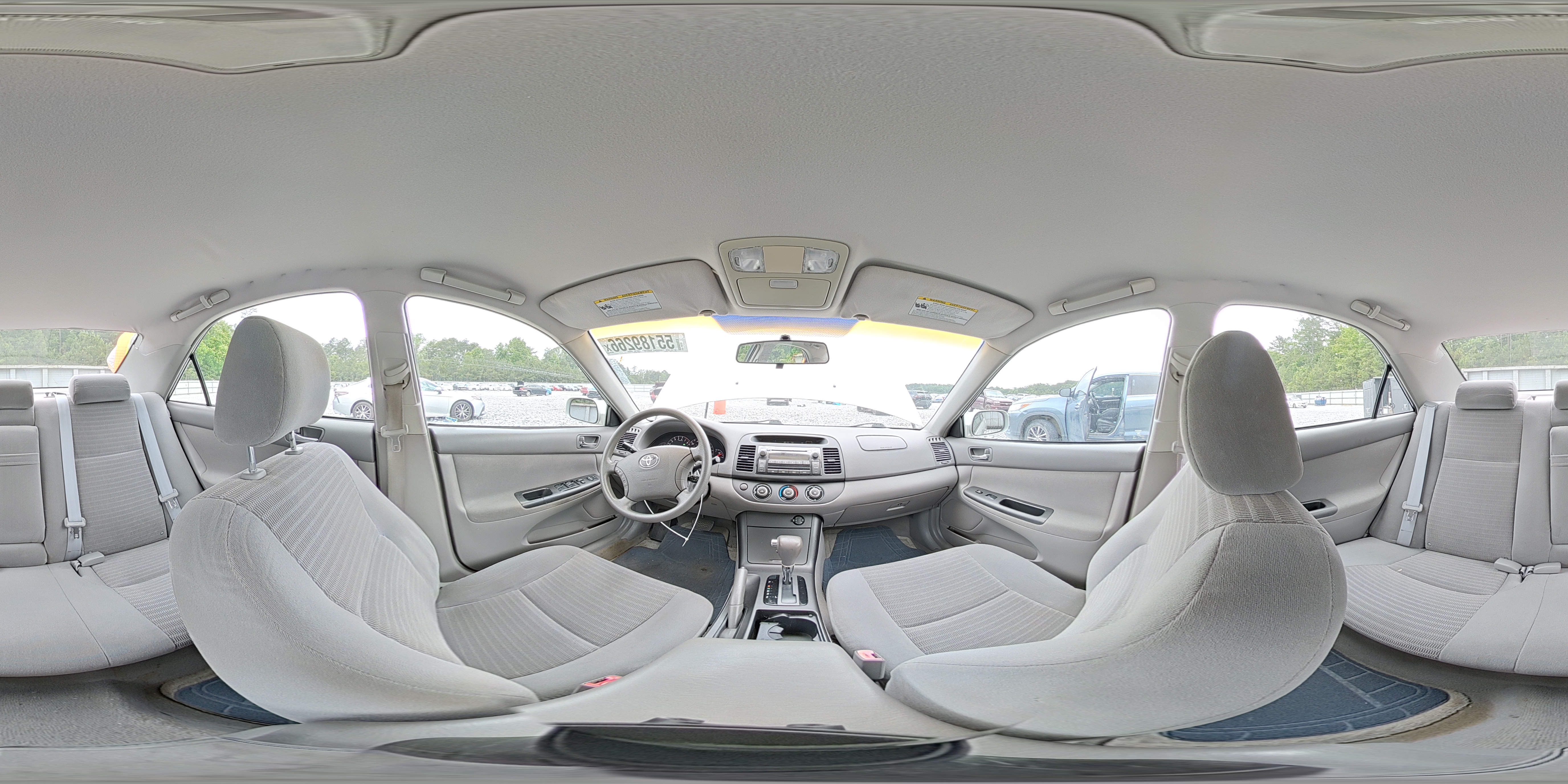 2006 Toyota Camry Le Silver vin: 4T1BE32K96U647181