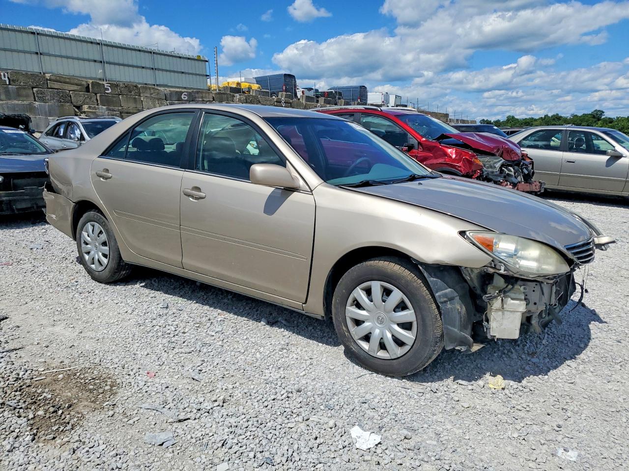 2006 Toyota Camry Le Tan vin: 4T1BE32K96U707847