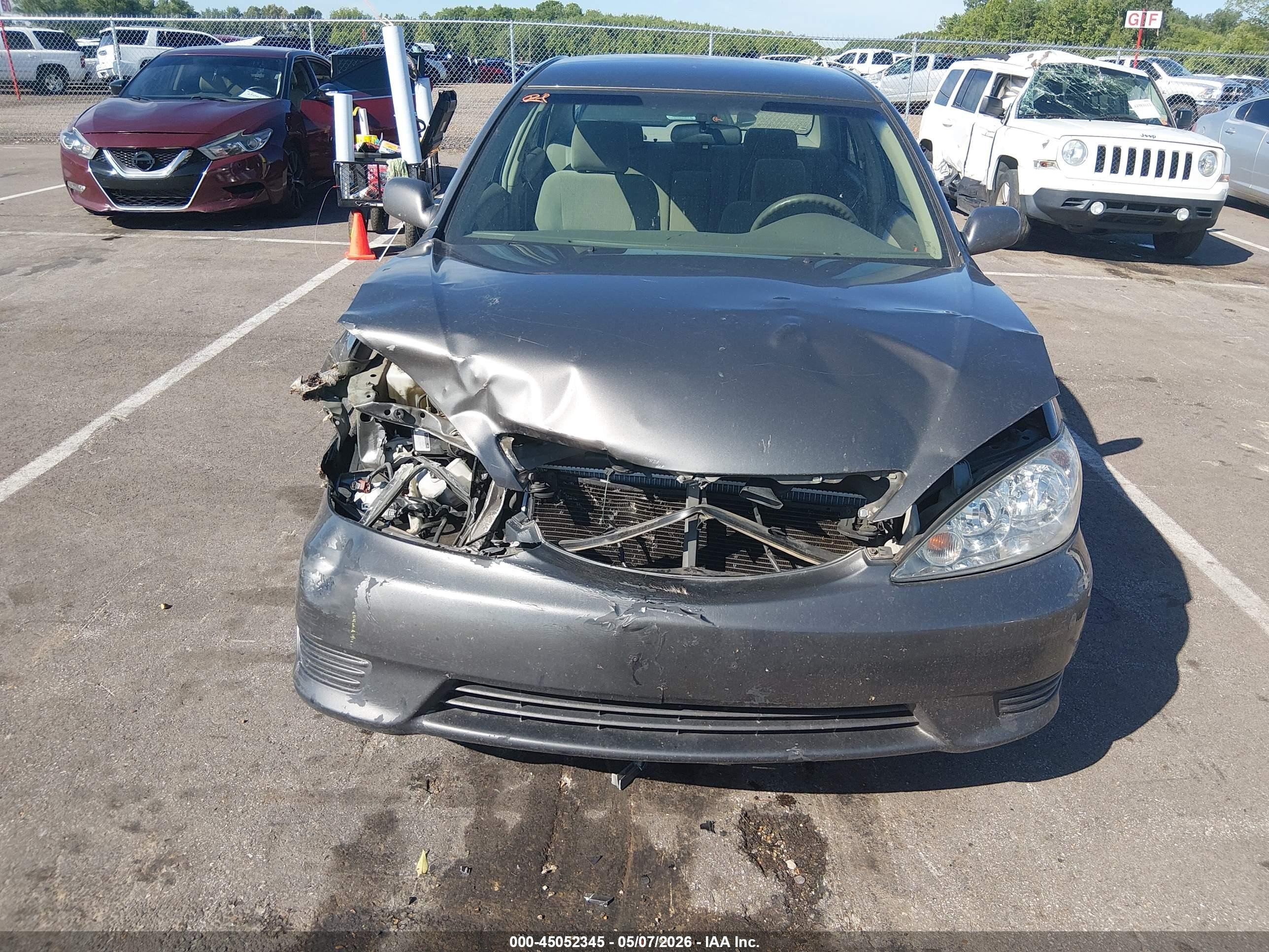 2006 Toyota Camry Le Желто-коричневый vin: 4T1BE32K96U718251