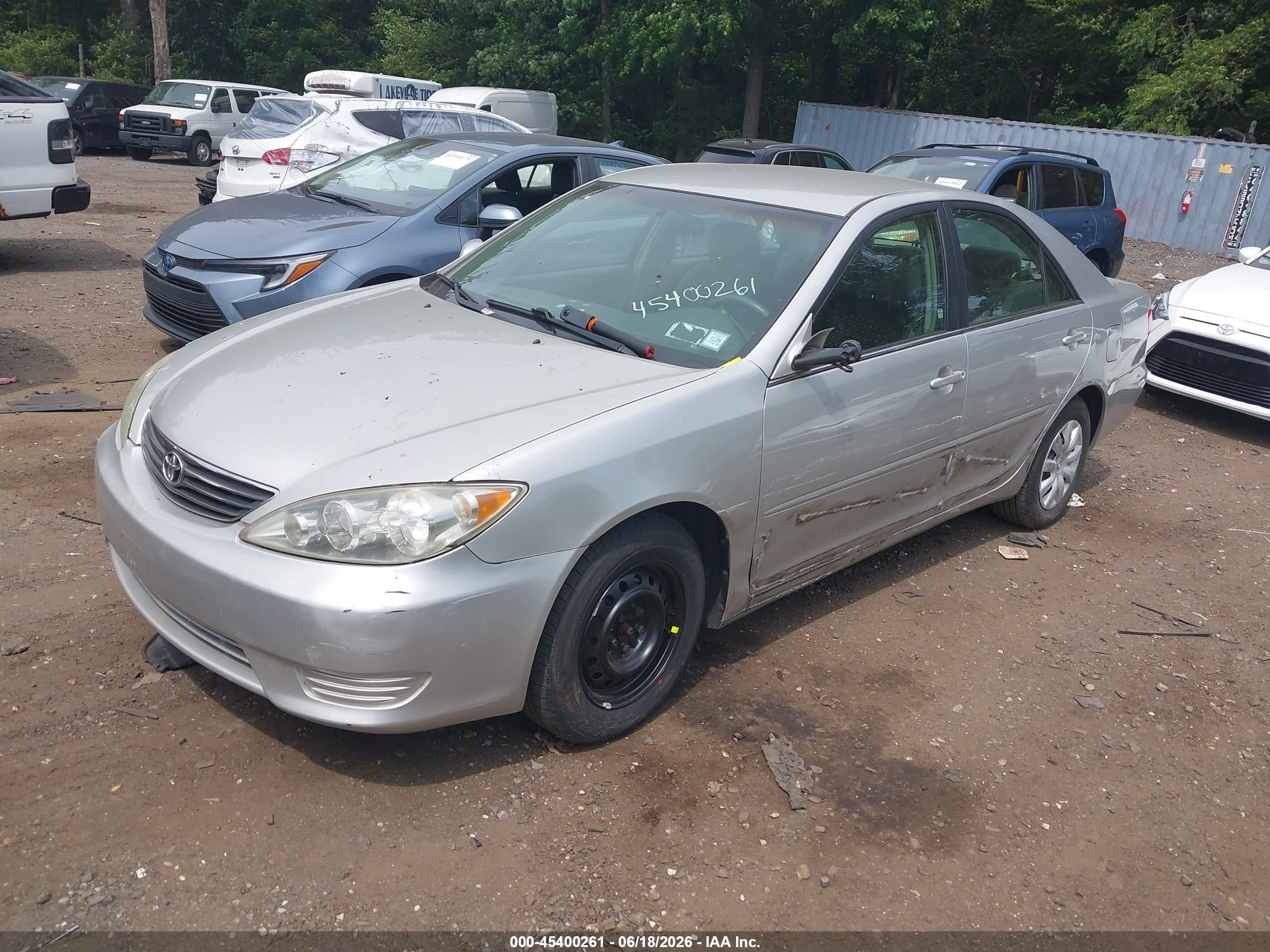 2006 Toyota Camry Le/xle/se Silver vin: 4T1BE32K96U719643