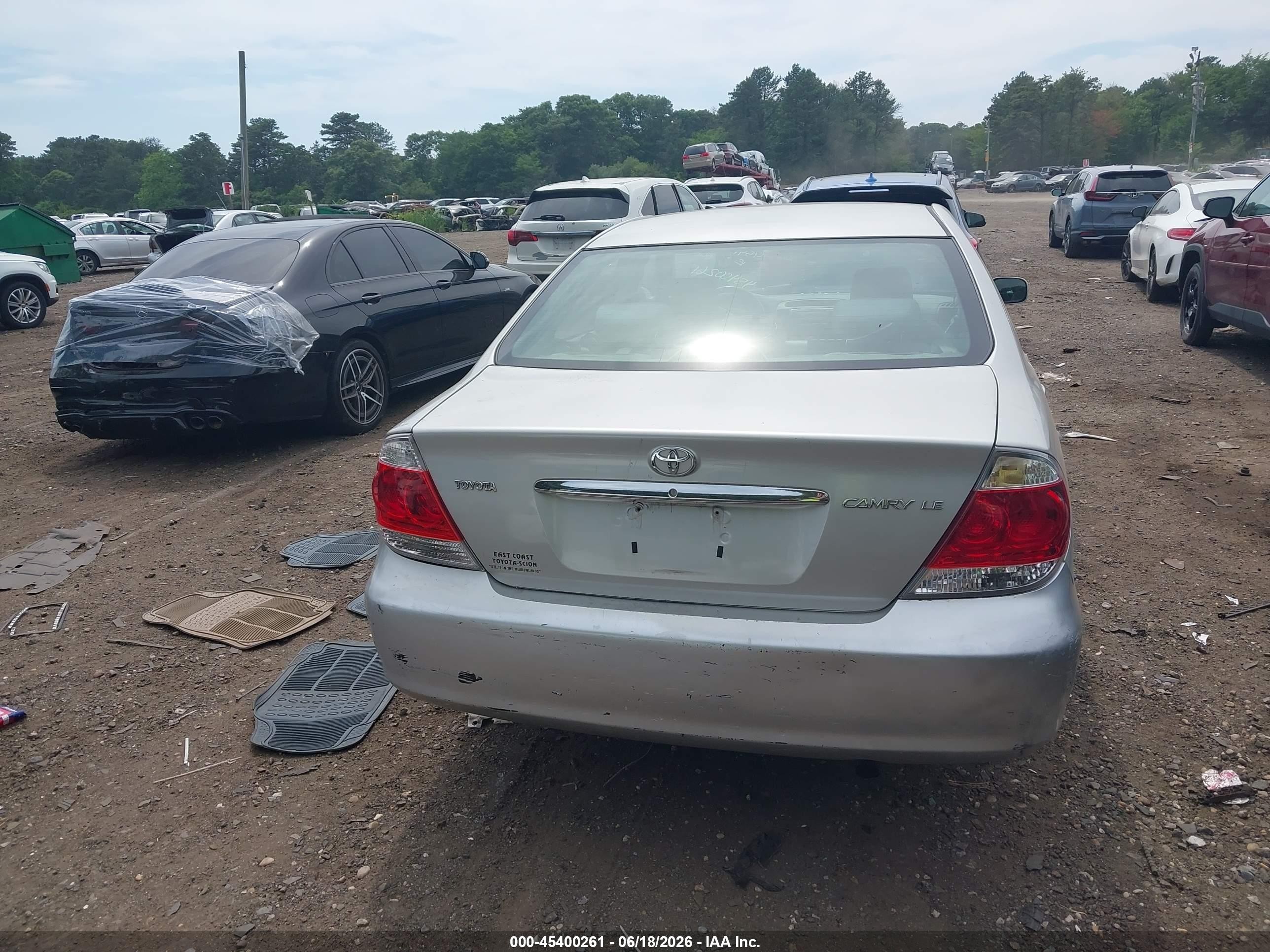 2006 Toyota Camry Le/xle/se Silver vin: 4T1BE32K96U719643