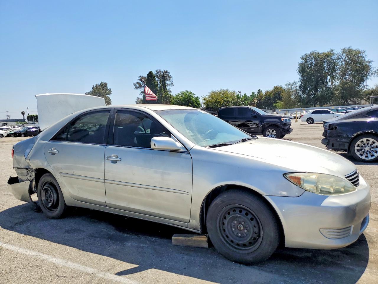 2006 Toyota Camry Standard Silver vin: 4T1BE32K96U723627