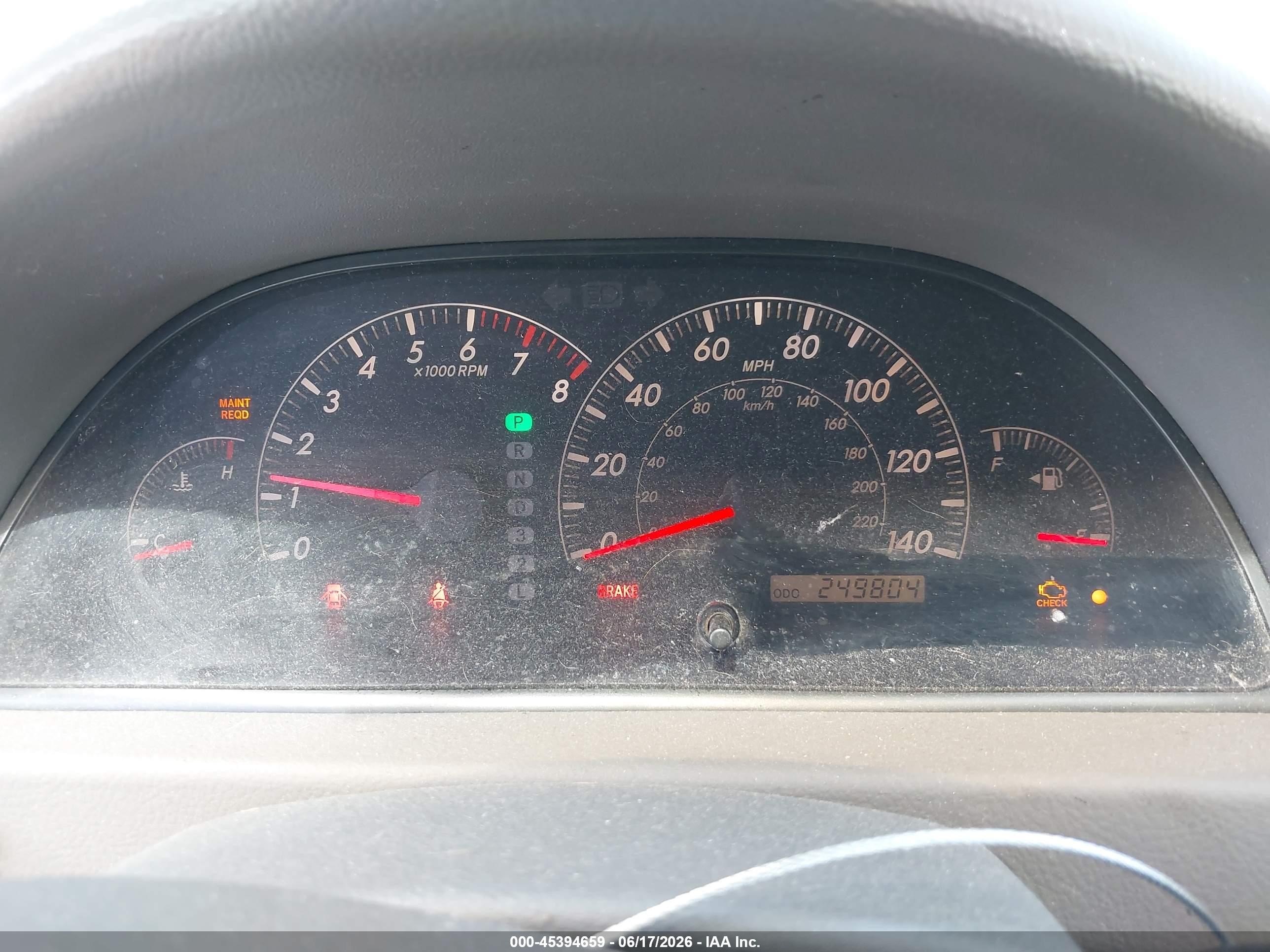 2006 Toyota Camry Le Gray vin: 4T1BE32K96U735972