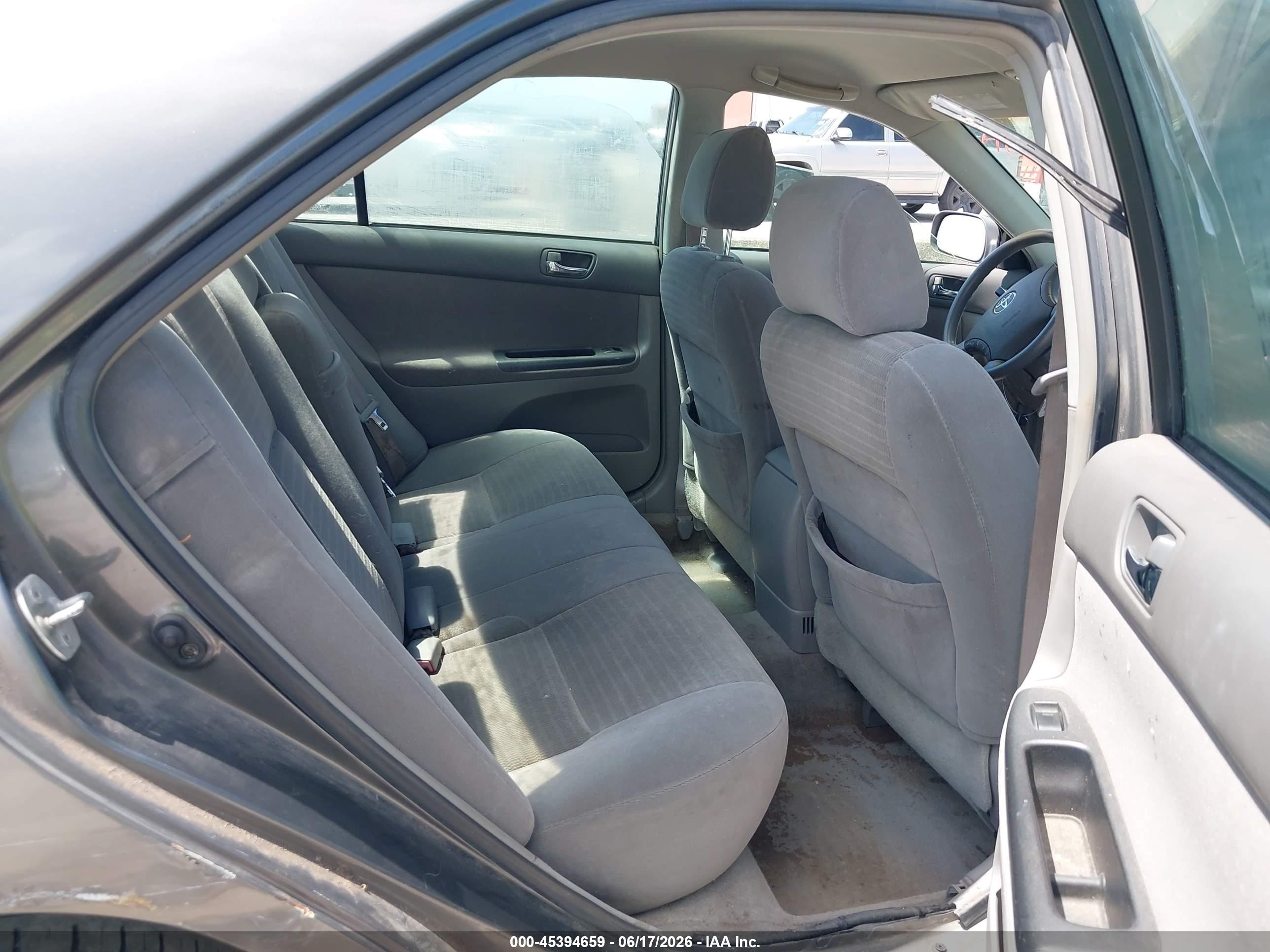2006 Toyota Camry Le Gray vin: 4T1BE32K96U735972