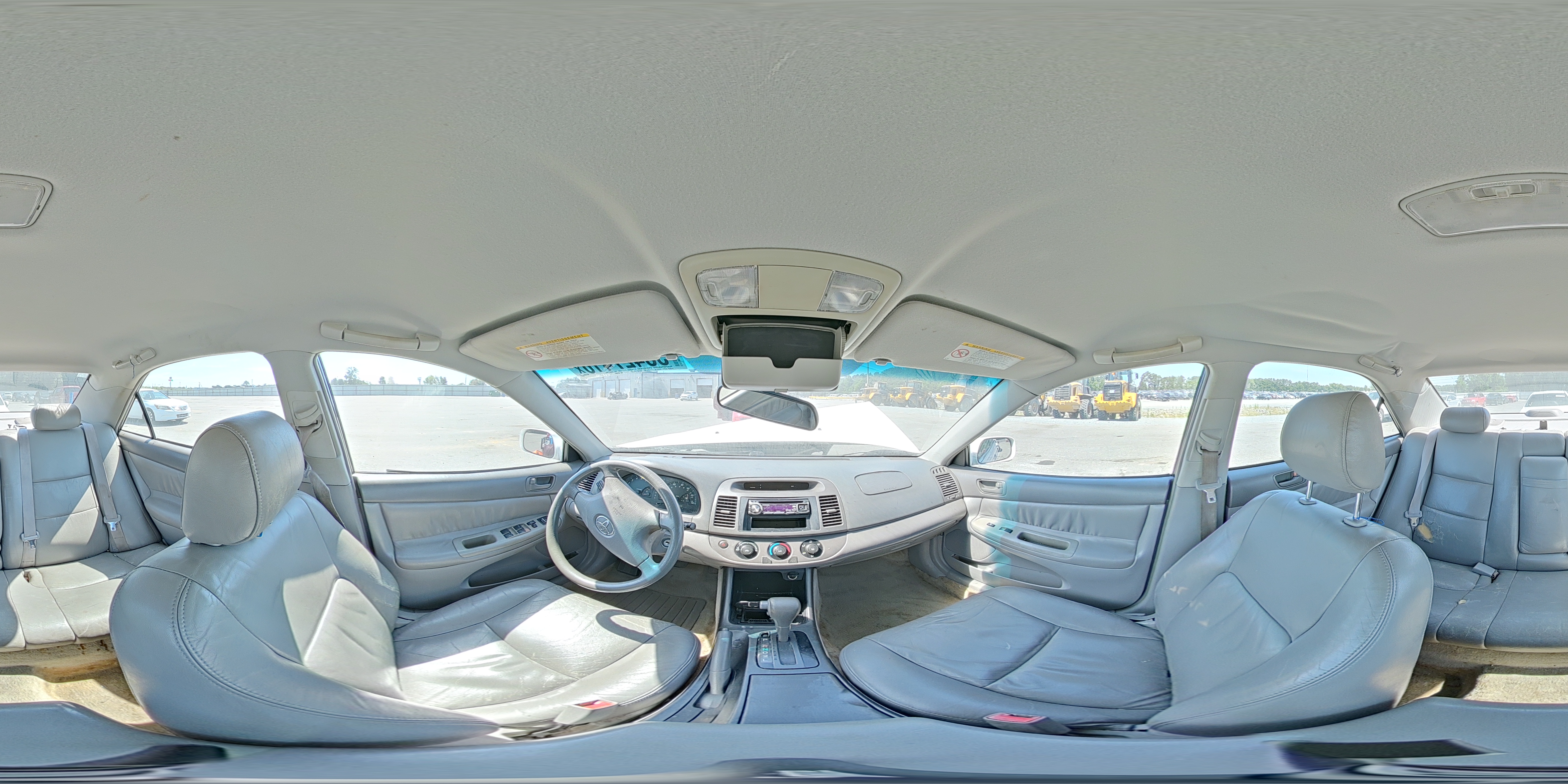 2002 Toyota Camry Le White vin: 4T1BE32KX2U013498