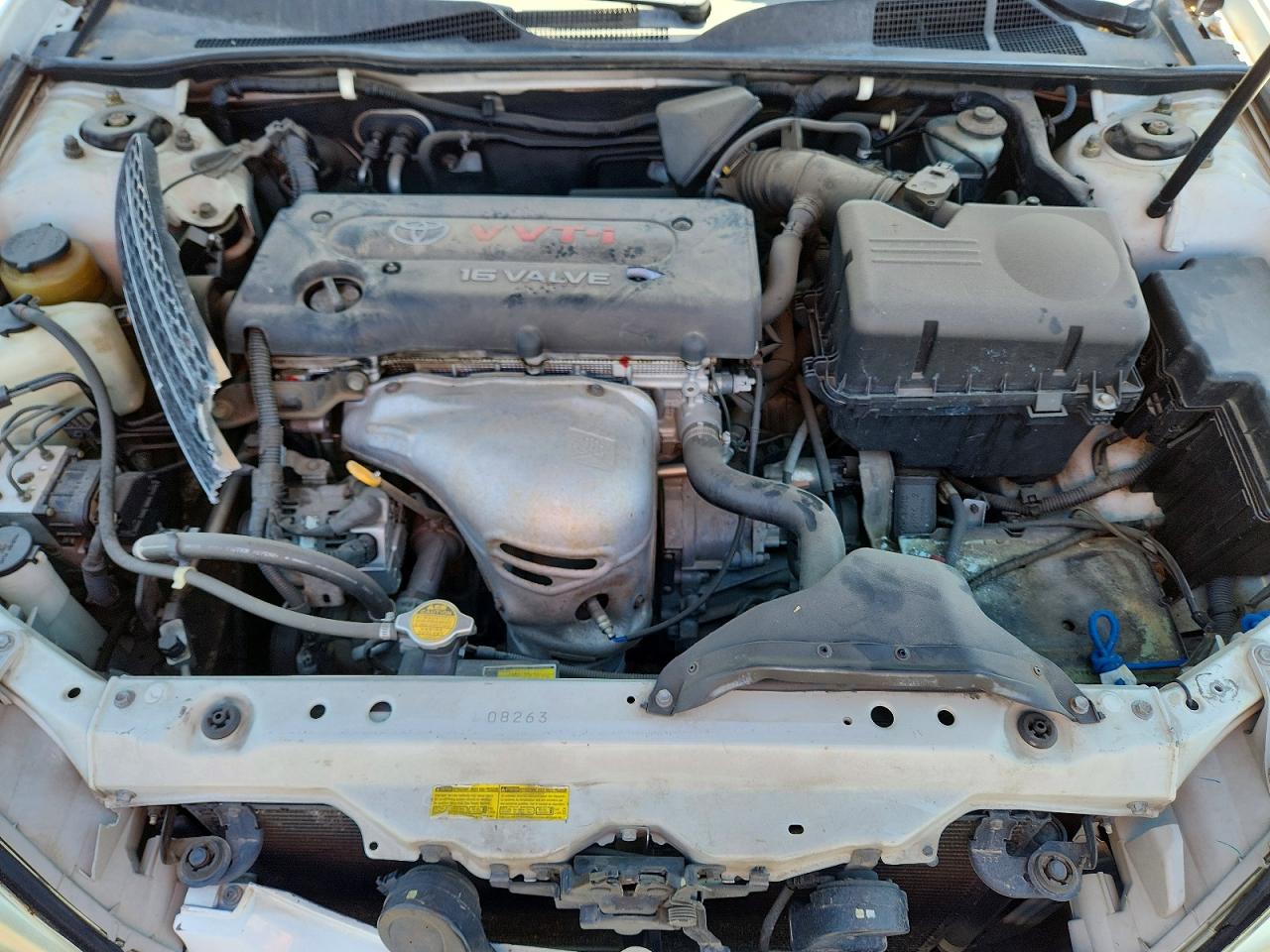 2002 Toyota Camry Xle White vin: 4T1BE32KX2U048882