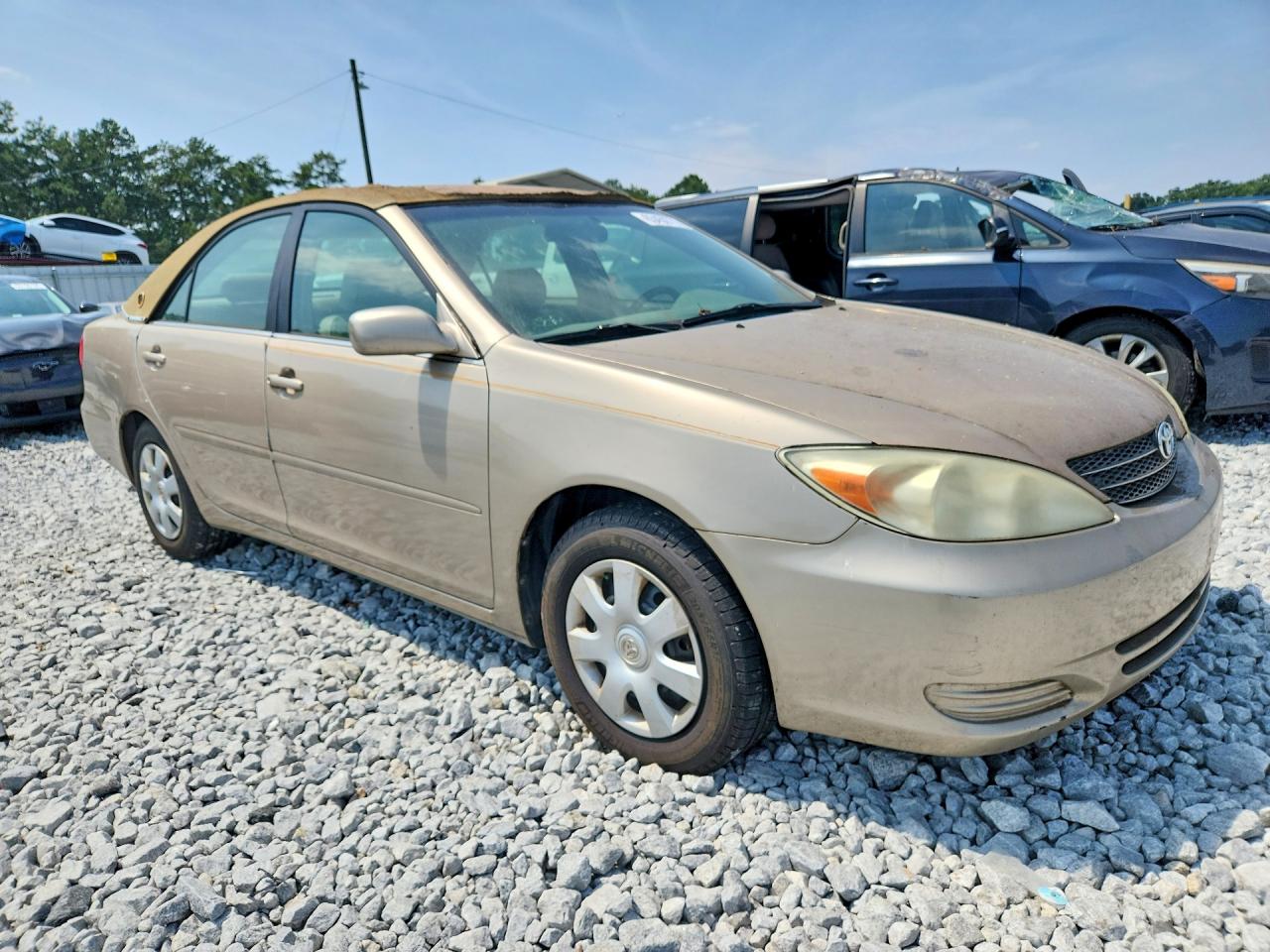 2002 Toyota Camry Le/xle Tan vin: 4T1BE32KX2U050504