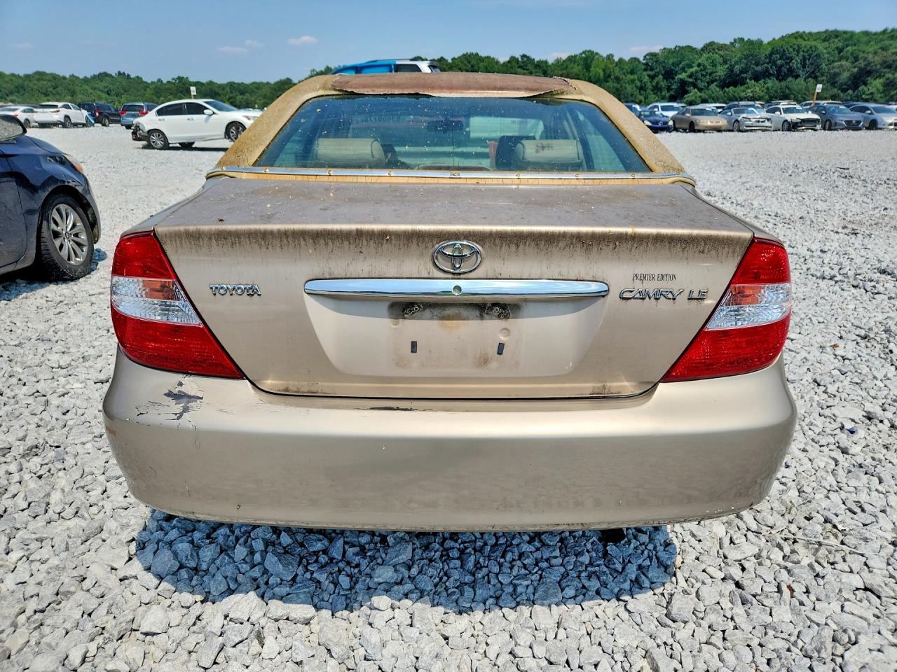 2002 Toyota Camry Le/xle Tan vin: 4T1BE32KX2U050504