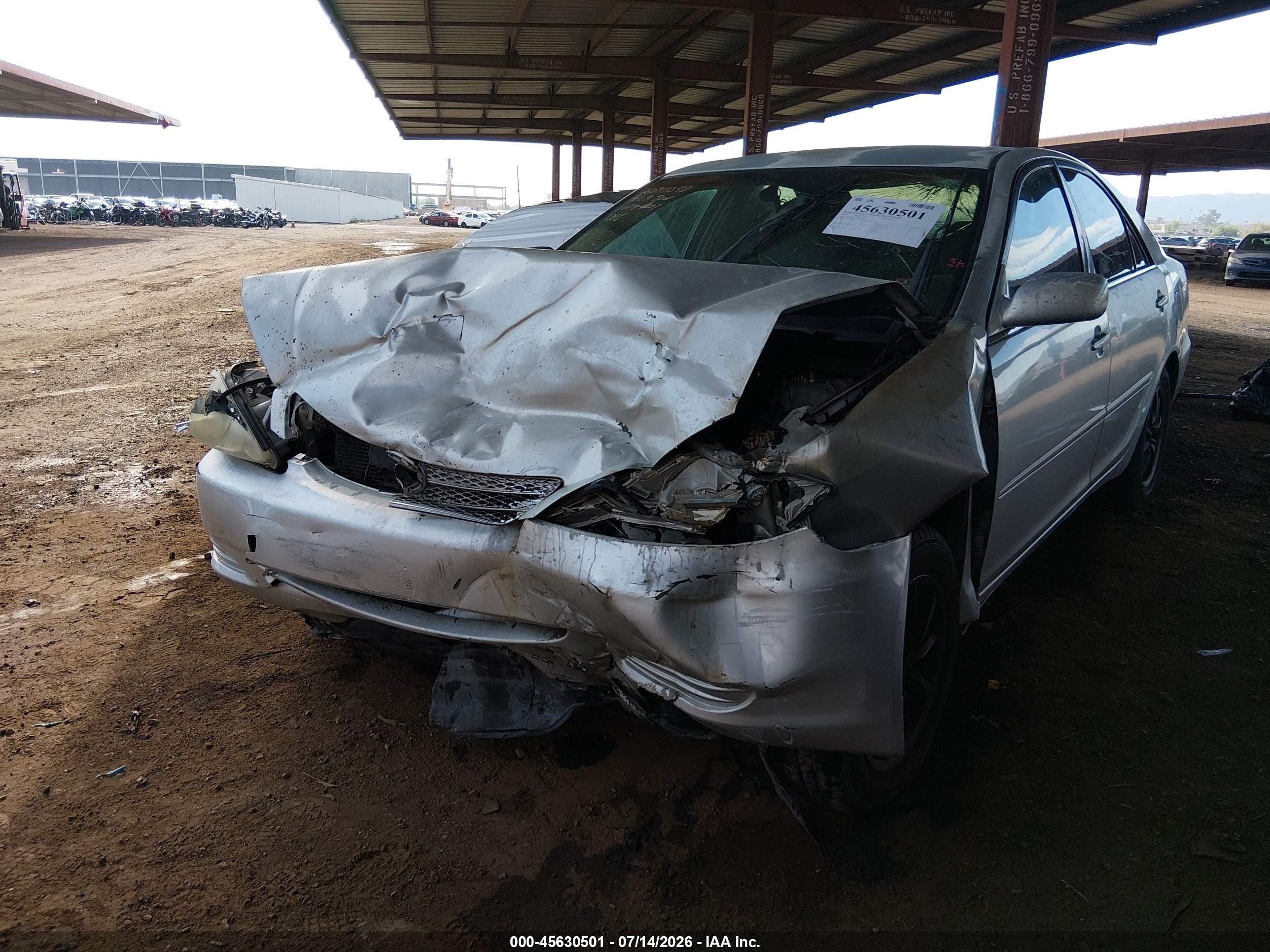 2002 Toyota Camry Xle Gray vin: 4T1BE32KX2U081316