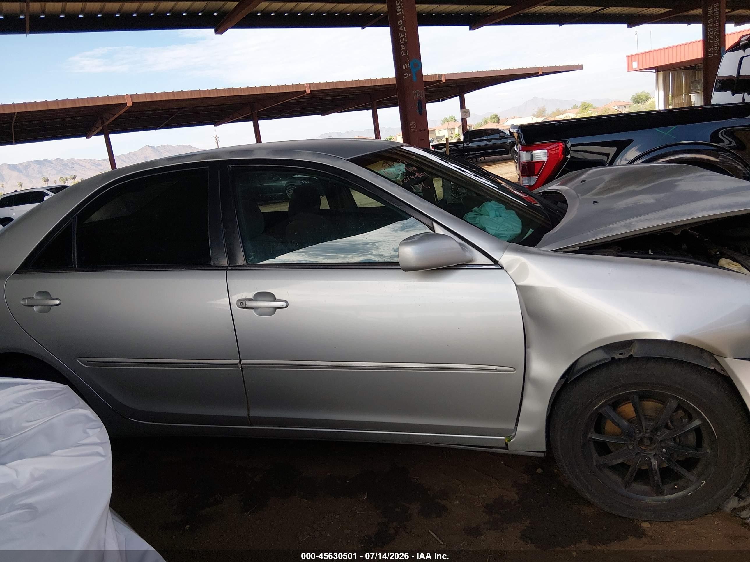 2002 Toyota Camry Xle Gray vin: 4T1BE32KX2U081316
