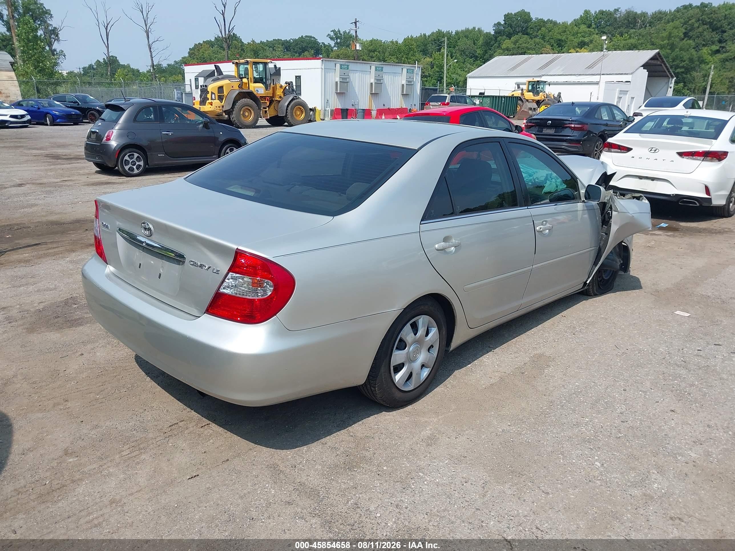 2002 Toyota Camry Le Серебряный vin: 4T1BE32KX2U097810