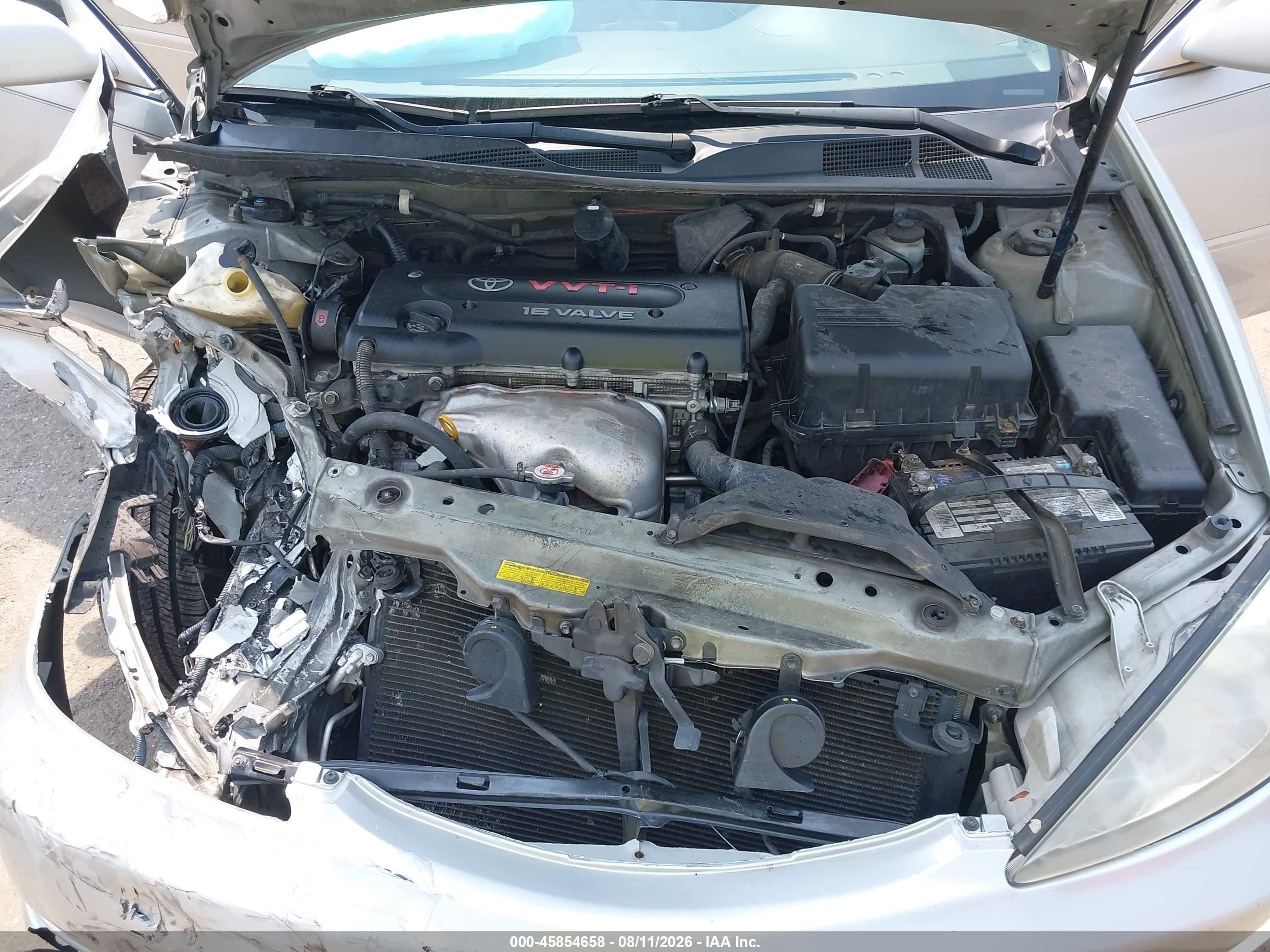 2002 Toyota Camry Le Серебряный vin: 4T1BE32KX2U097810