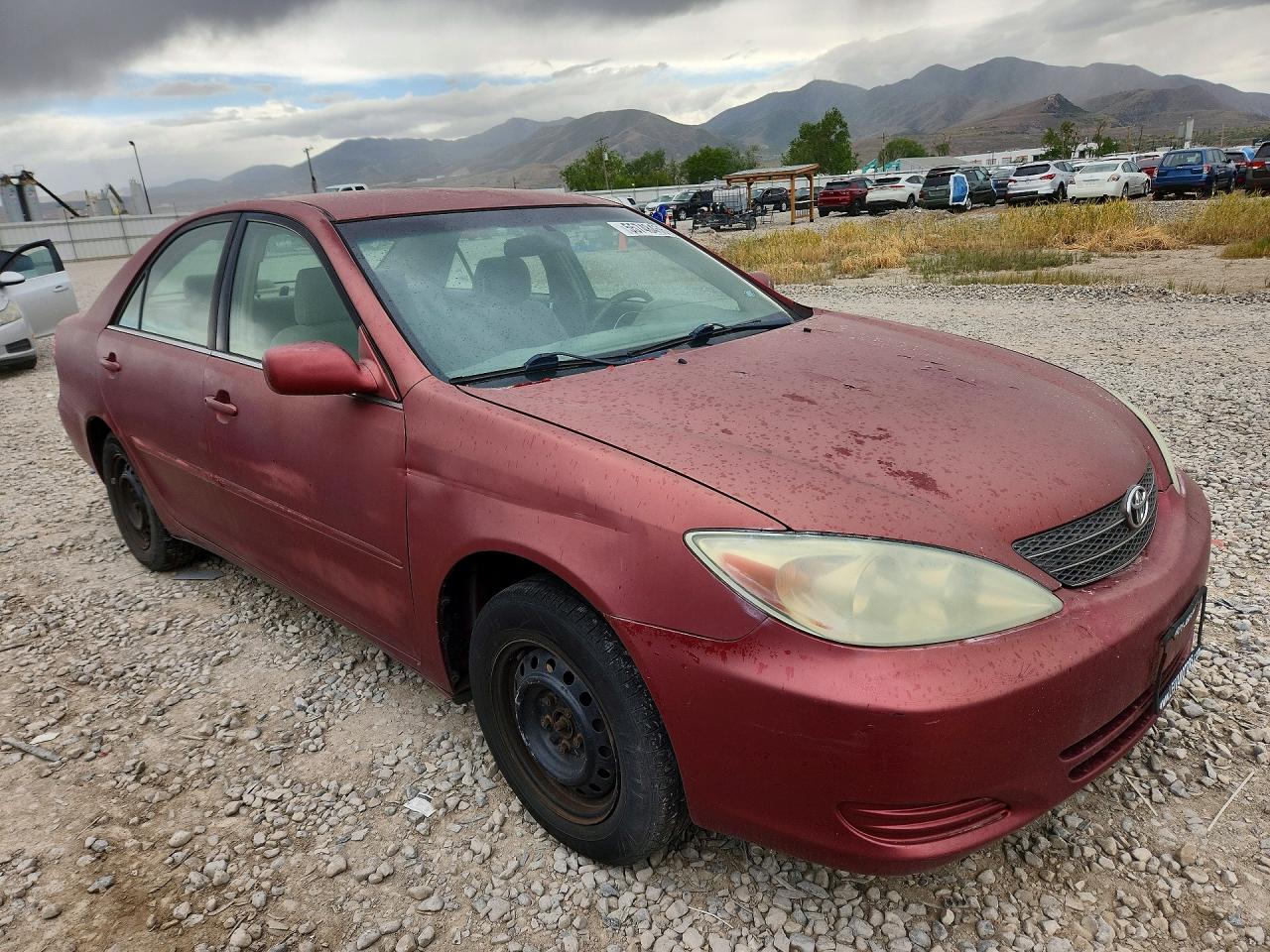 2002 Toyota Camry Le Burgundy vin: 4T1BE32KX2U614880