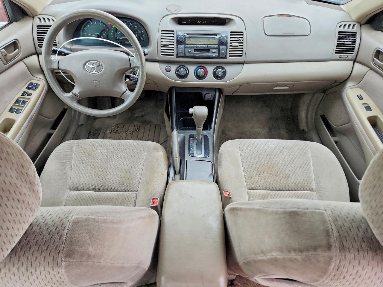 2002 Toyota Camry Le Burgundy vin: 4T1BE32KX2U614880