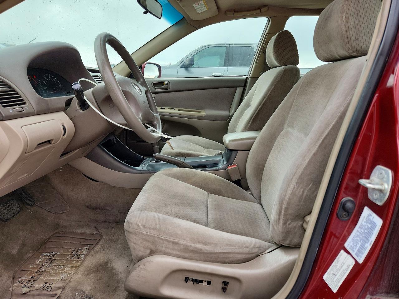 2002 Toyota Camry Le Burgundy vin: 4T1BE32KX2U614880