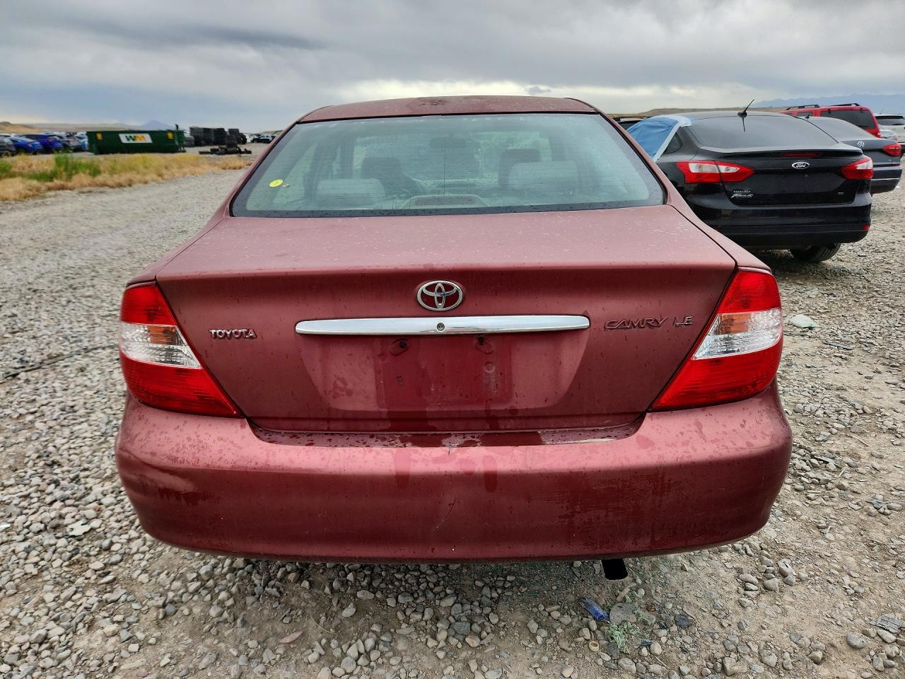 2002 Toyota Camry Le Burgundy vin: 4T1BE32KX2U614880