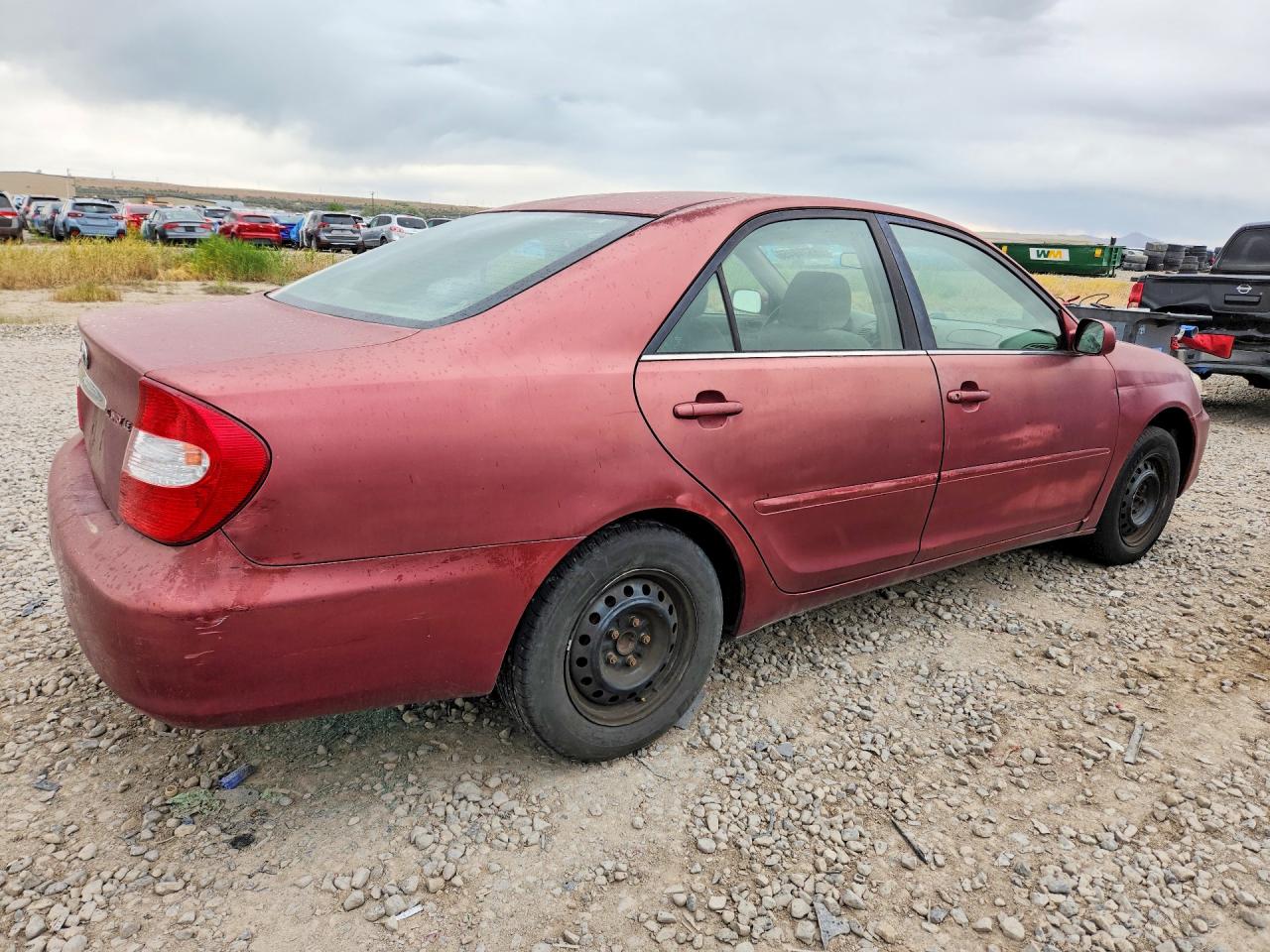 2002 Toyota Camry Le Burgundy vin: 4T1BE32KX2U614880