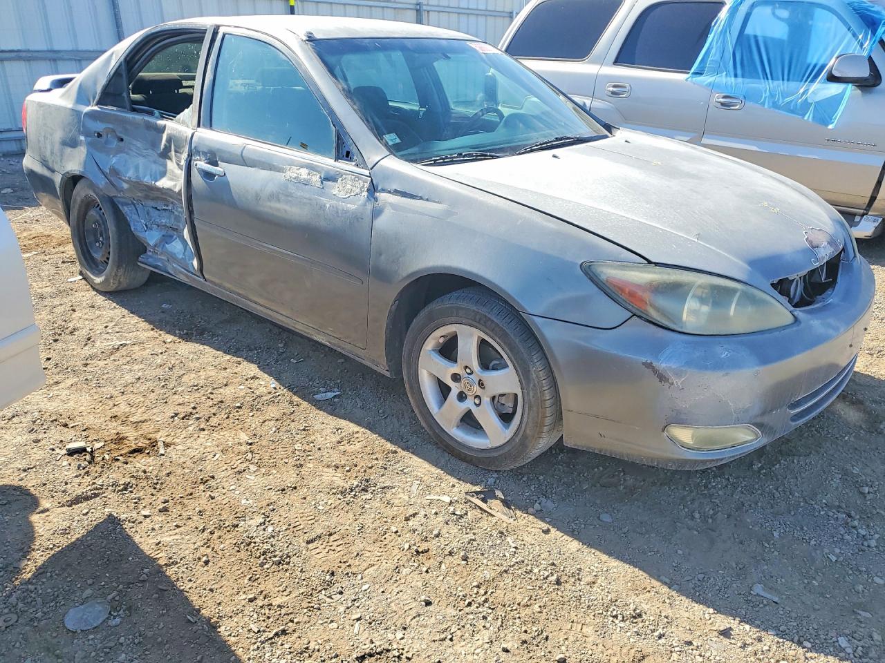 2002 Toyota Camry Se Gray vin: 4T1BE32KX2U635924