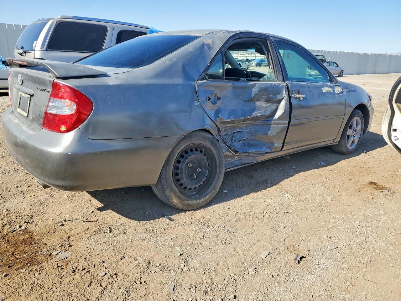 2002 Toyota Camry Se Gray vin: 4T1BE32KX2U635924