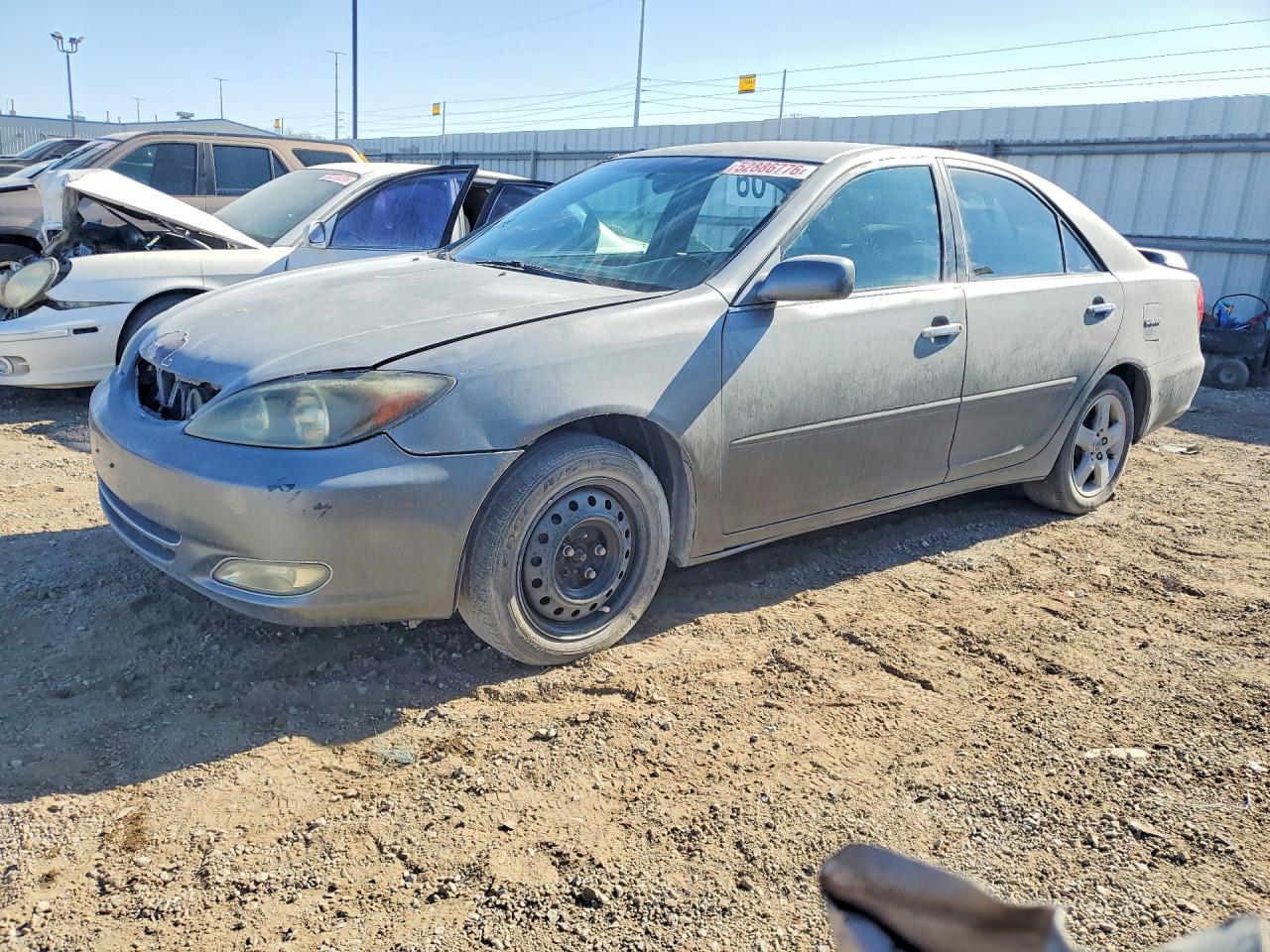 2002 Toyota Camry Se Gray vin: 4T1BE32KX2U635924