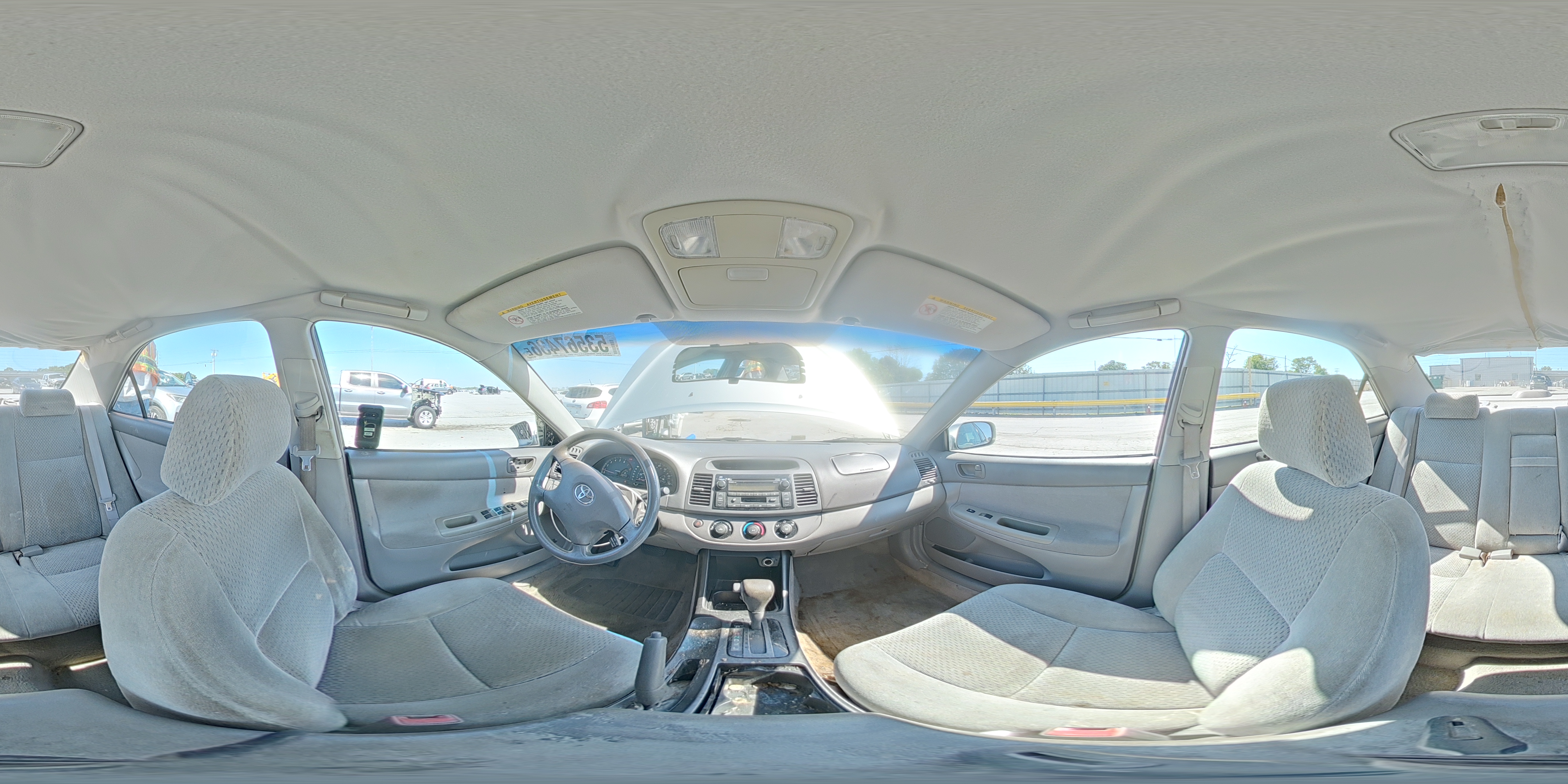 2003 Toyota Camry Le Серый vin: 4T1BE32KX3U126207