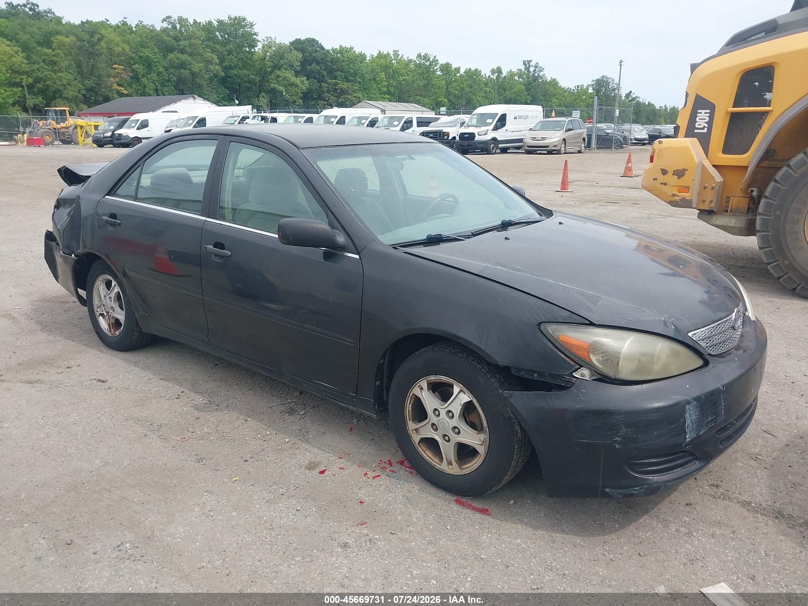 2003 Toyota Camry Le Blue vin: 4T1BE32KX3U139278