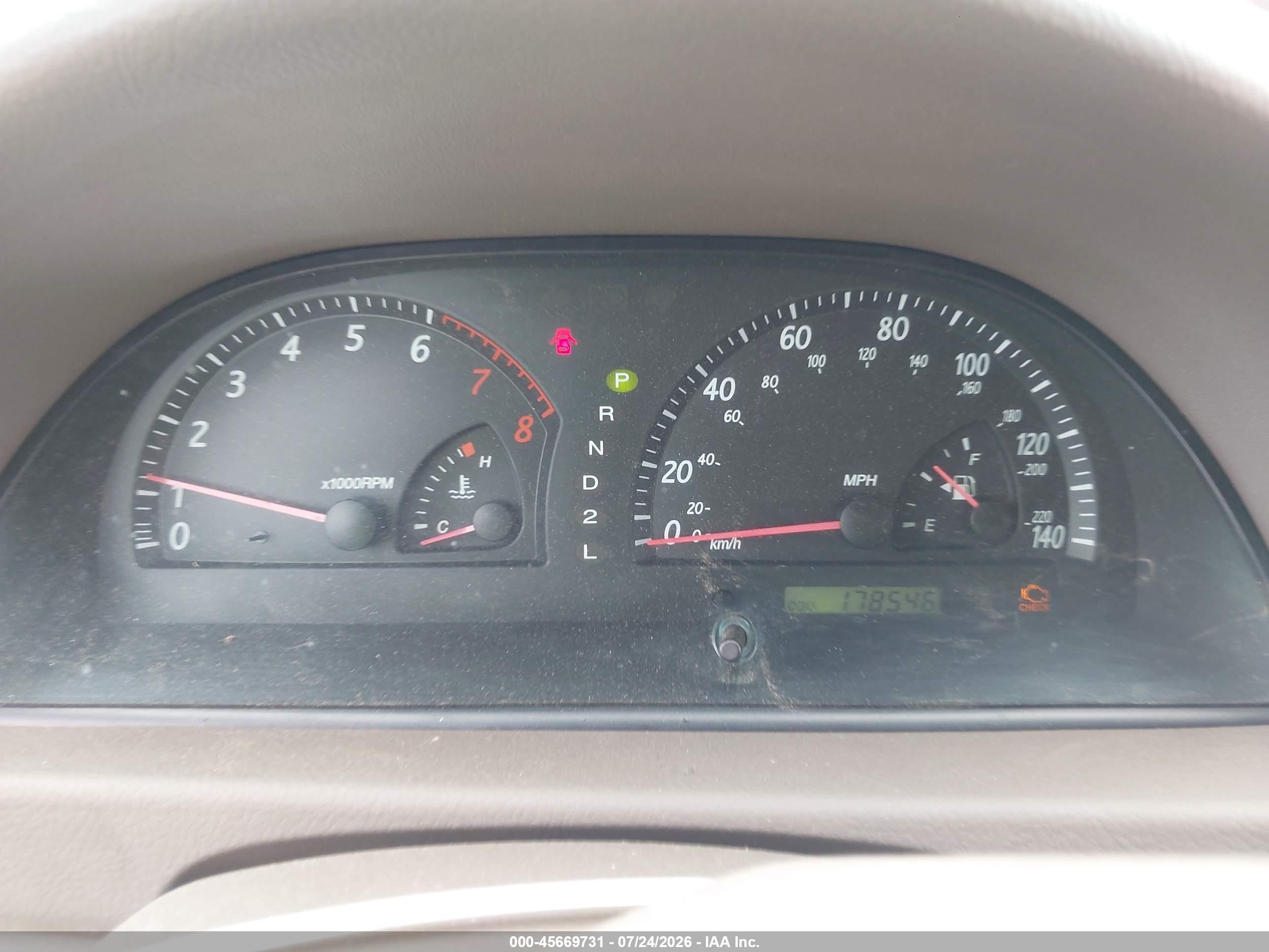 2003 Toyota Camry Le Blue vin: 4T1BE32KX3U139278