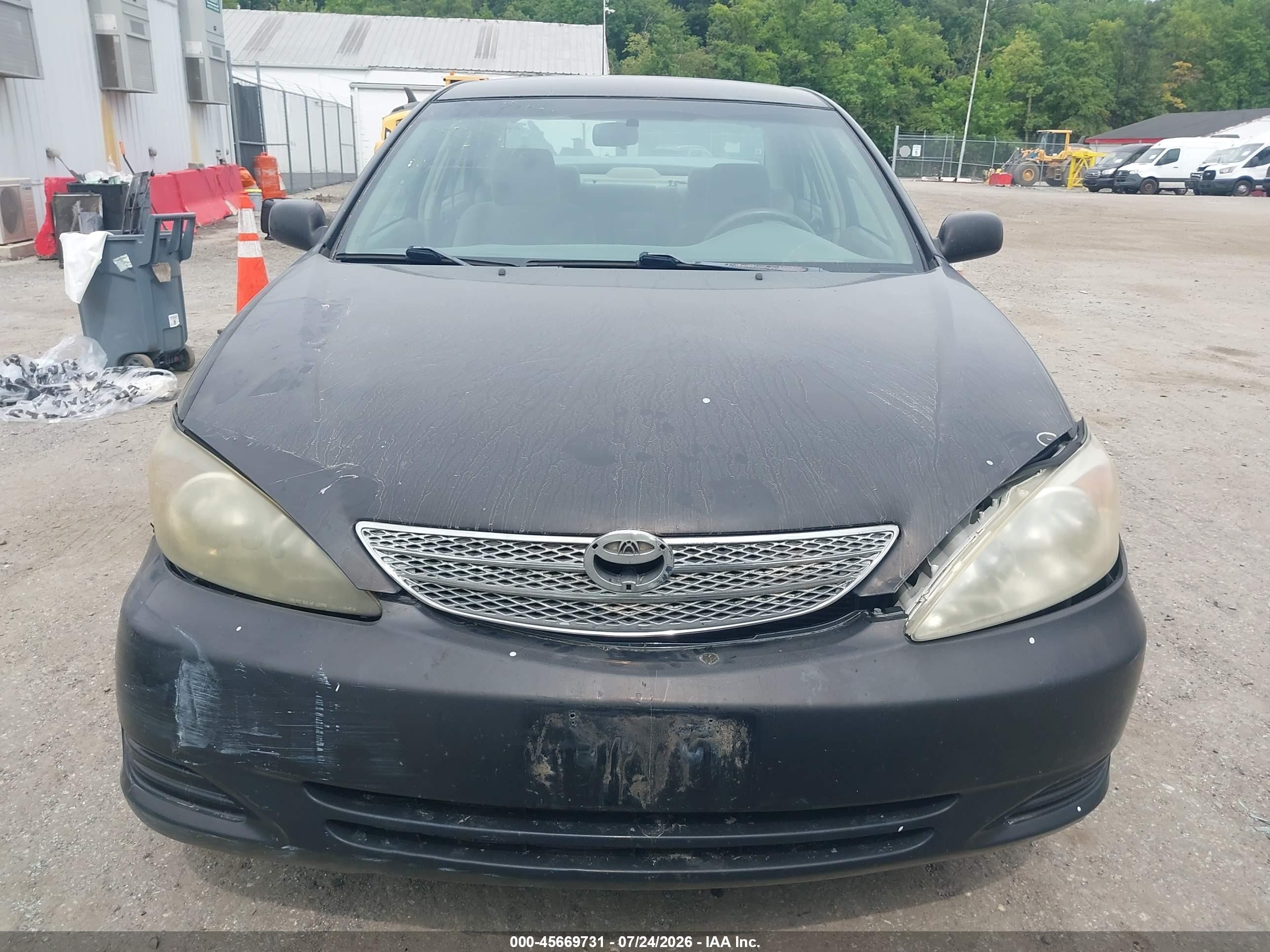 2003 Toyota Camry Le Blue vin: 4T1BE32KX3U139278