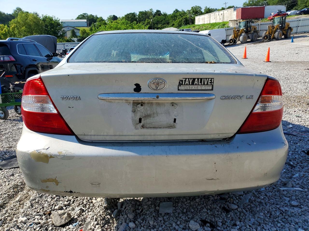 2003 Toyota Camry Le Silver vin: 4T1BE32KX3U140267