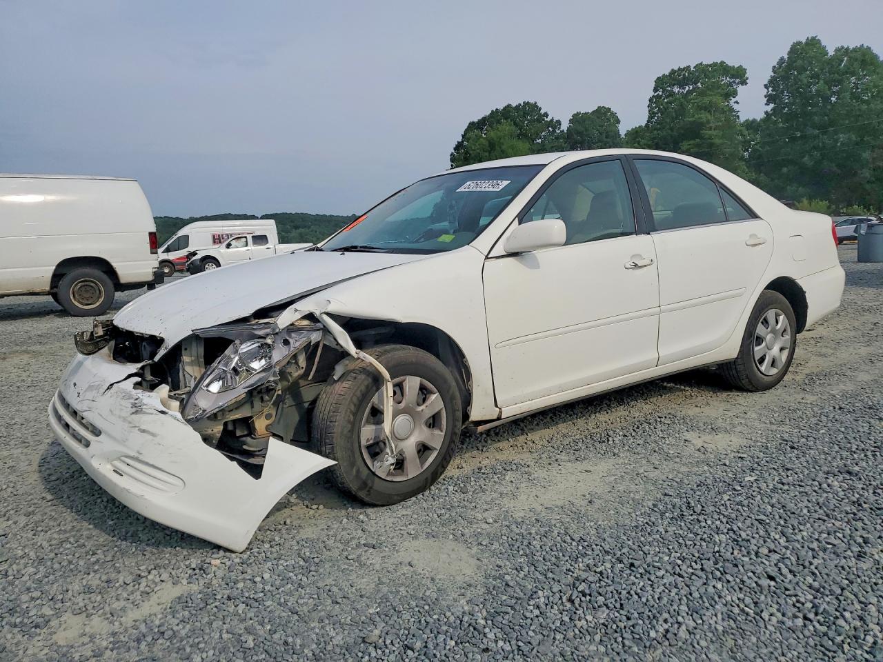 2003 Toyota Camry Le White vin: 4T1BE32KX3U176041
