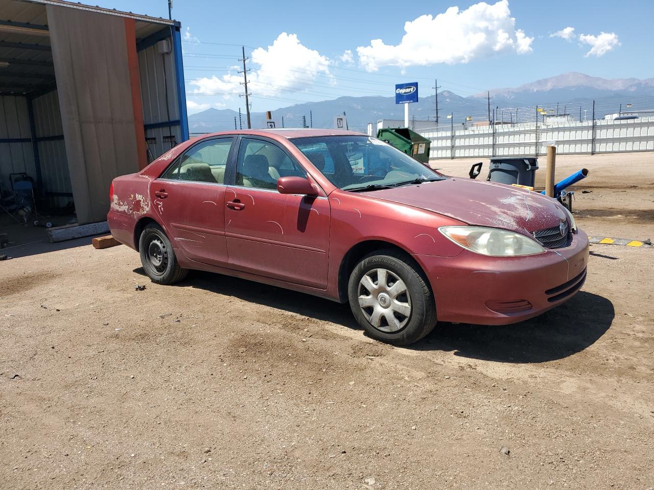 2003 Toyota Camry Le Red vin: 4T1BE32KX3U189985