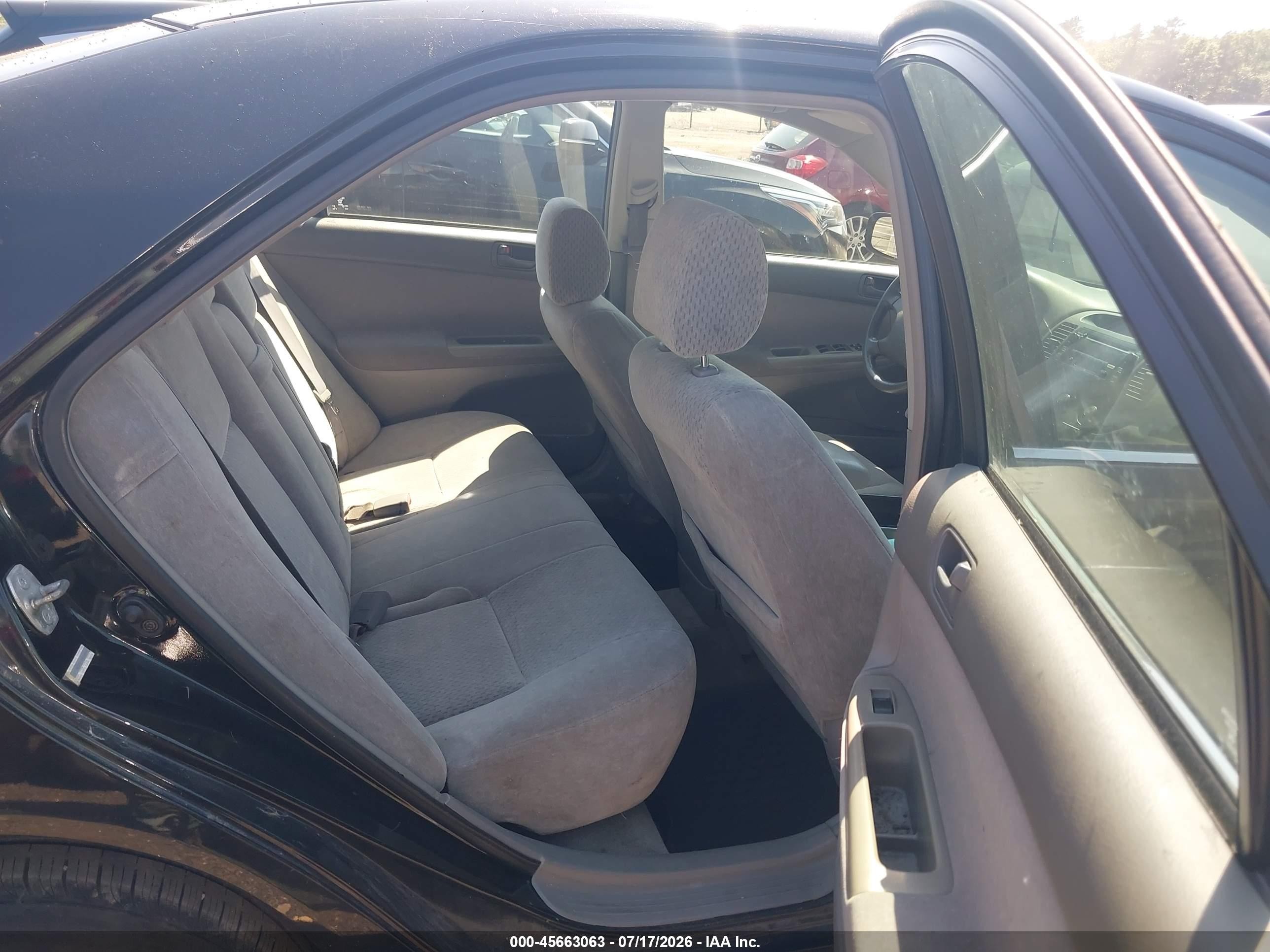 2003 Toyota Camry Le Black vin: 4T1BE32KX3U216909