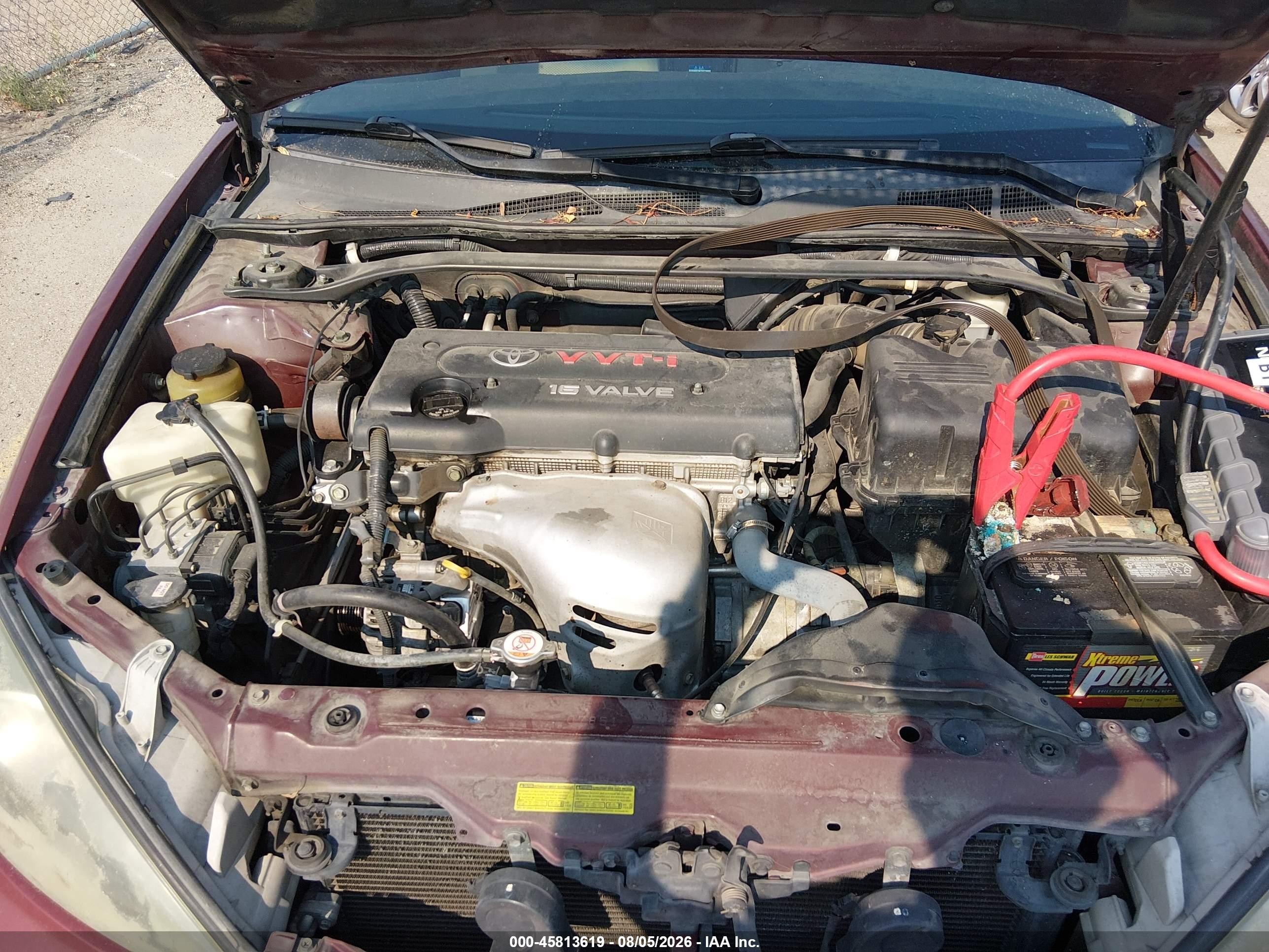 2003 Toyota Camry Se Red vin: 4T1BE32KX3U223892