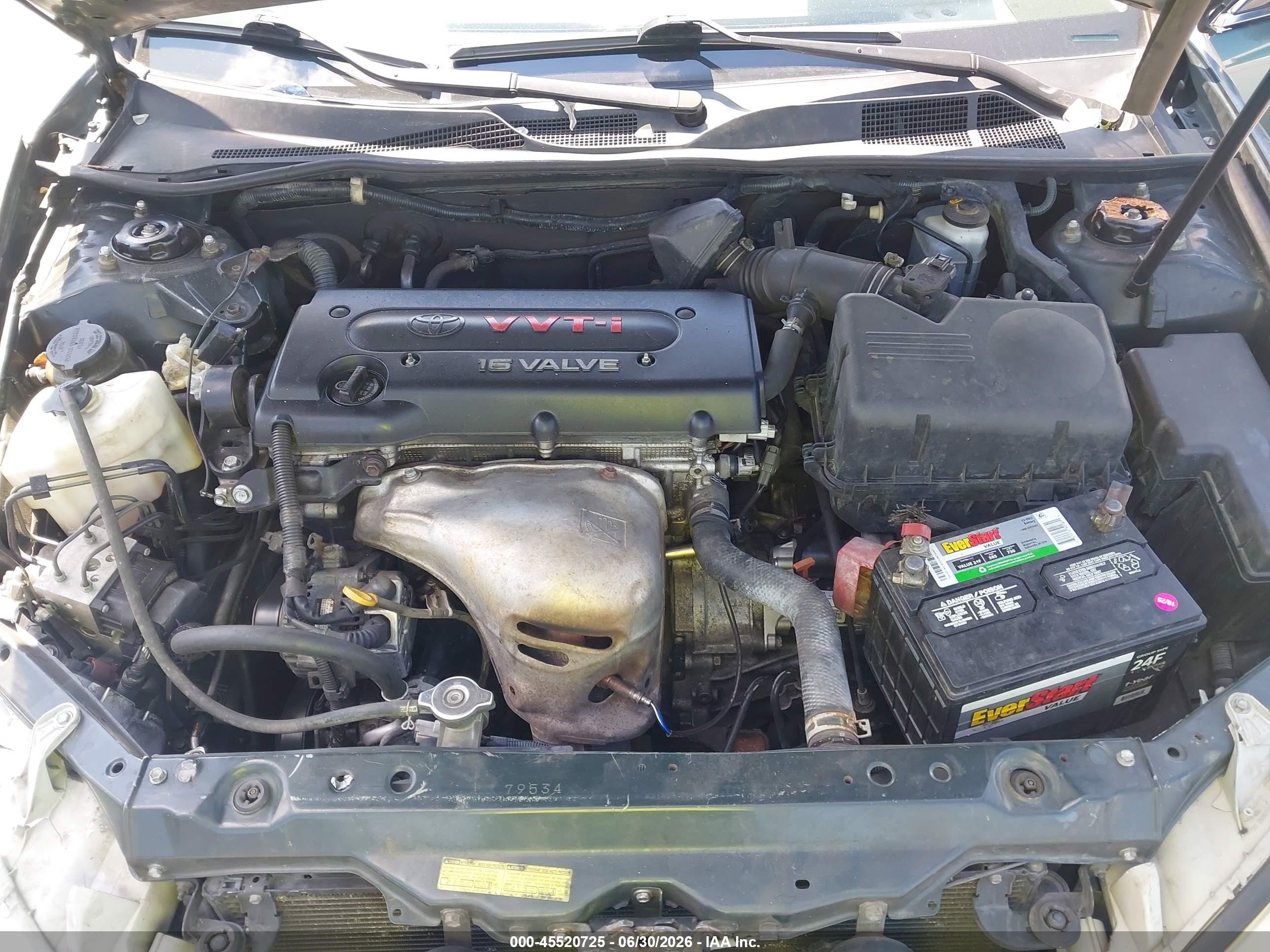 2003 Toyota Camry Le Green vin: 4T1BE32KX3U648724