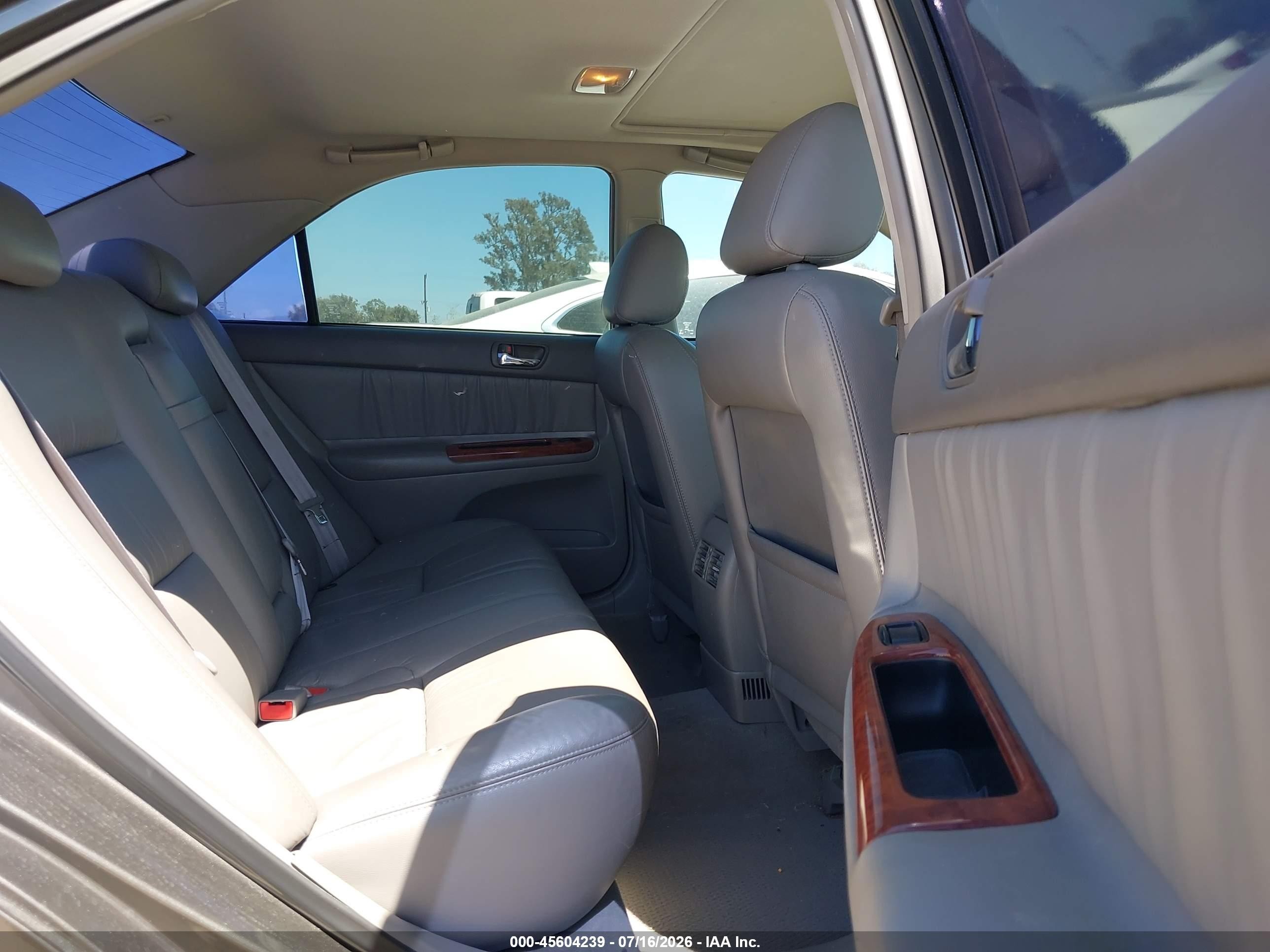 2003 Toyota Camry Xle Gray vin: 4T1BE32KX3U651090